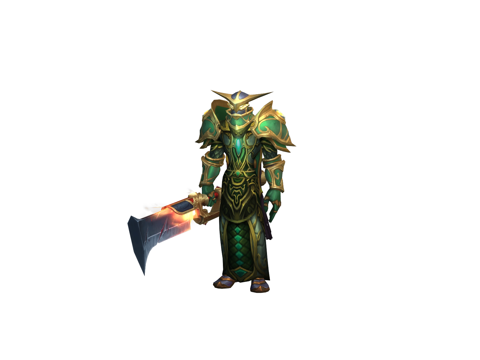 Aelonidas 3D character render