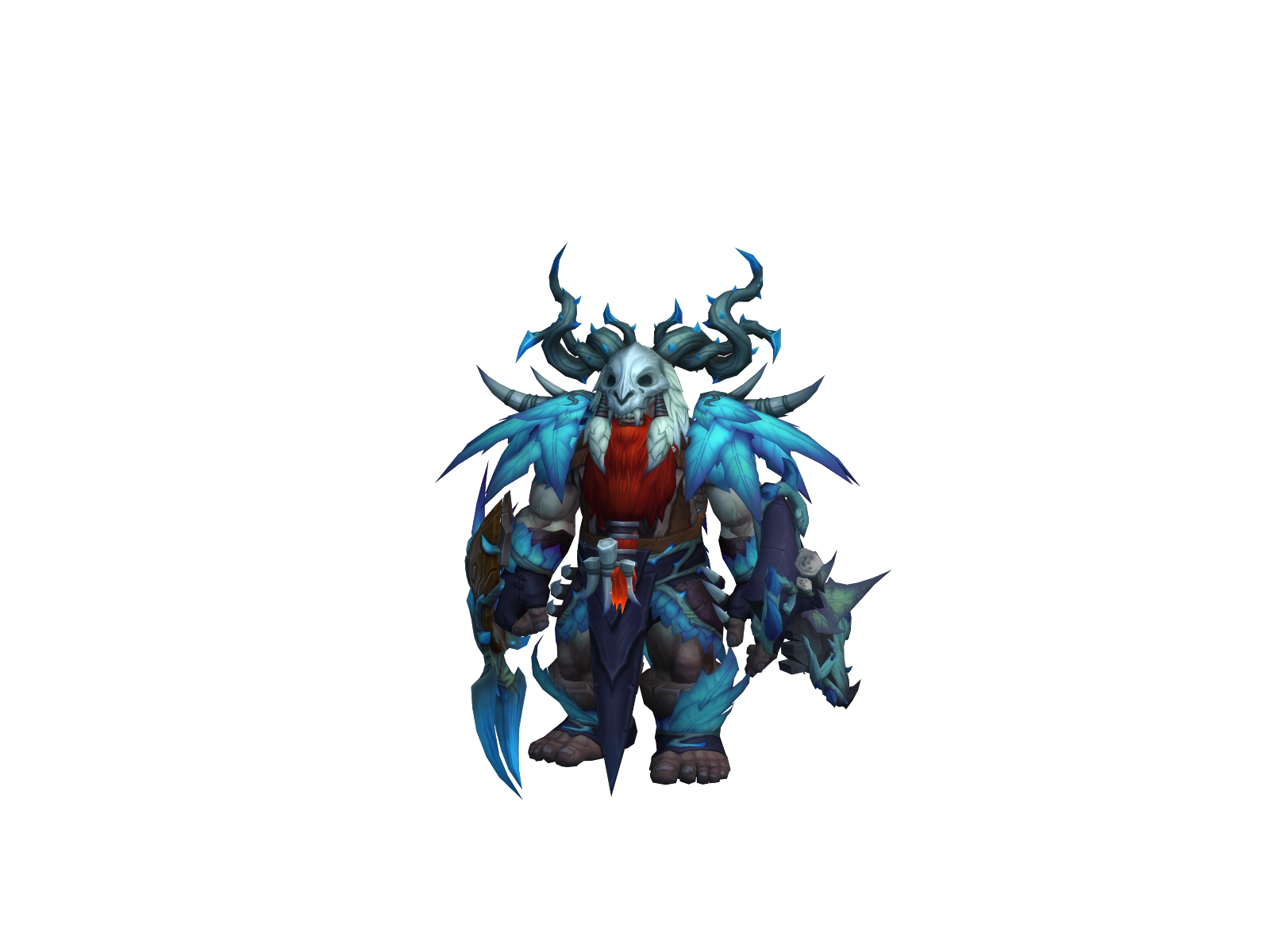 Lavatotem 3D character render