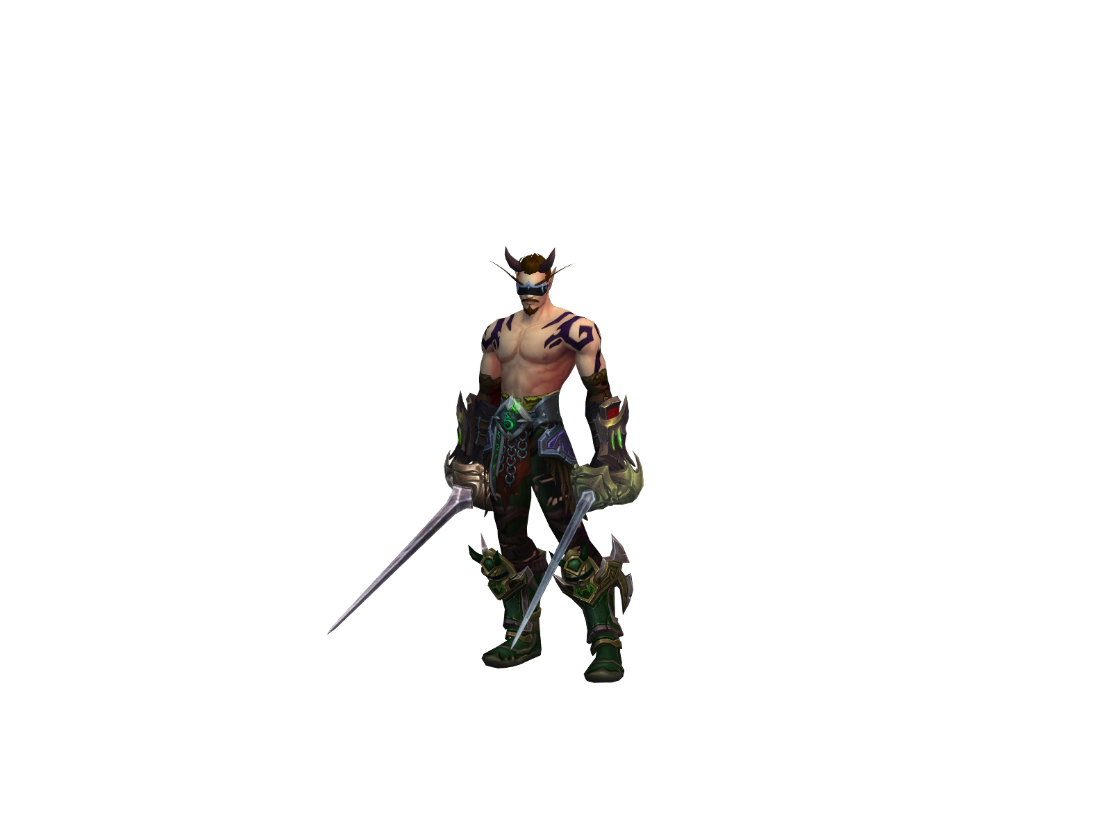 Willery 3D character render
