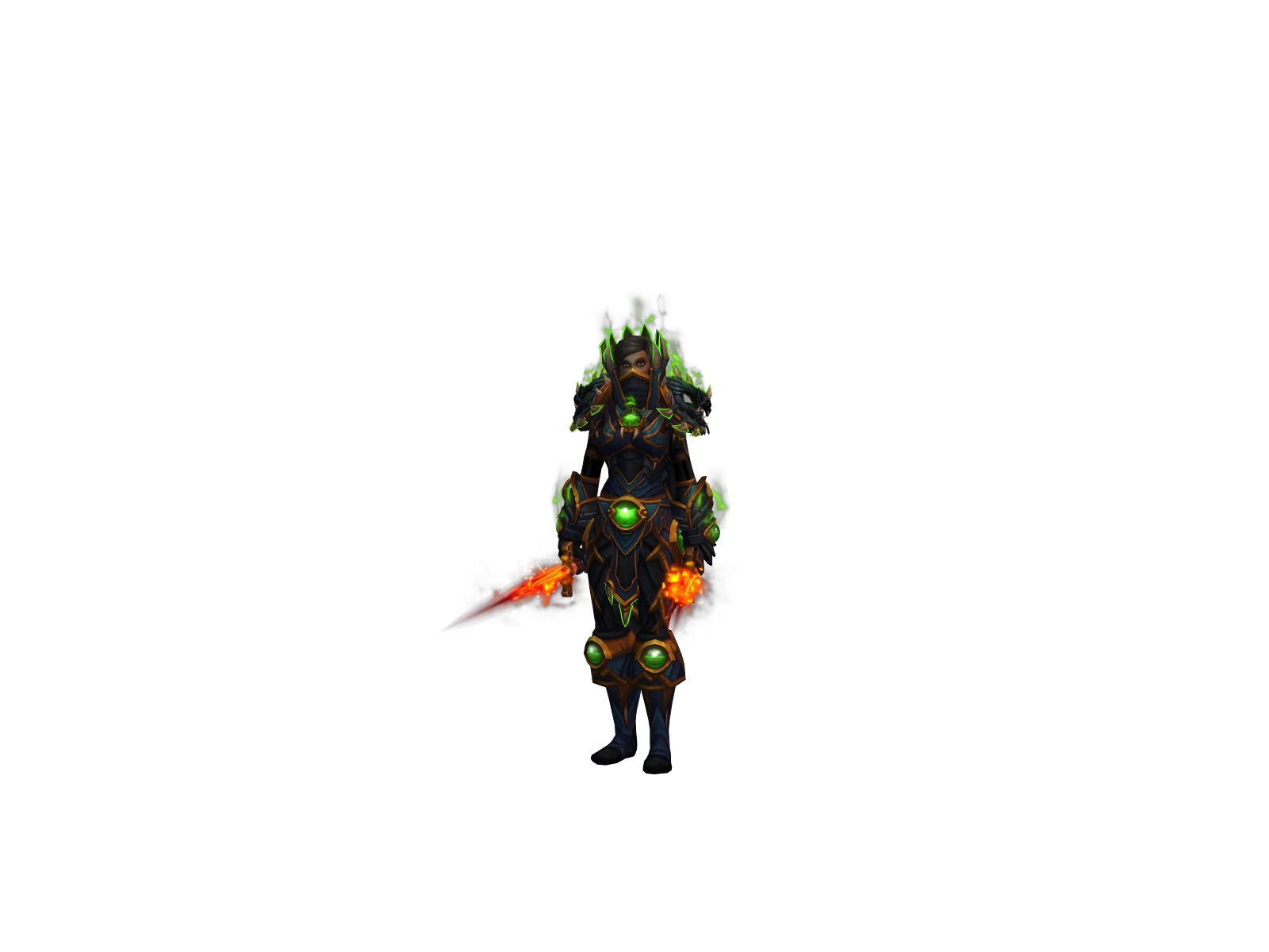 Saptapnclap 3D character render