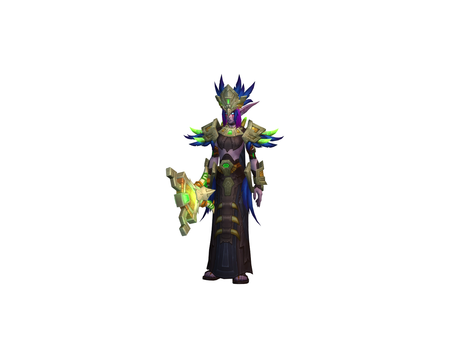 Haquikalyn 3D character render
