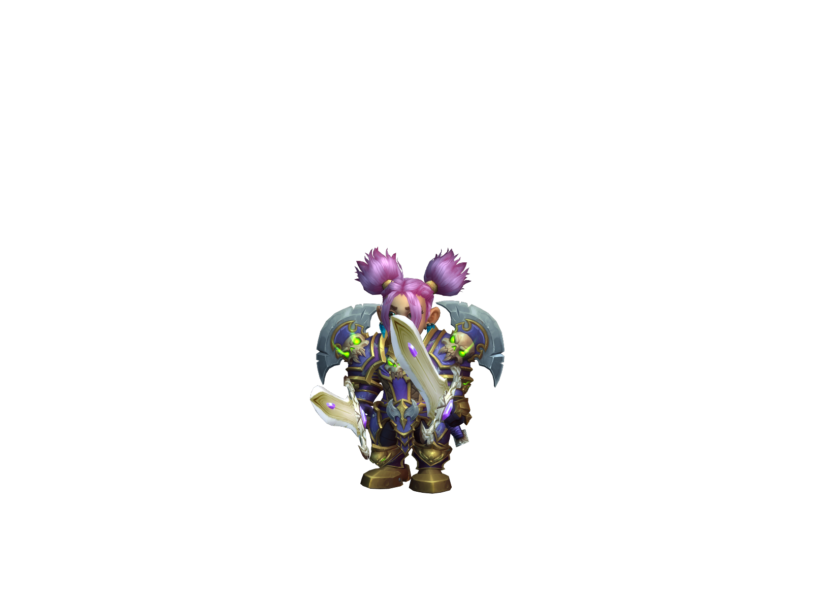 Hottieuwu 3D character render