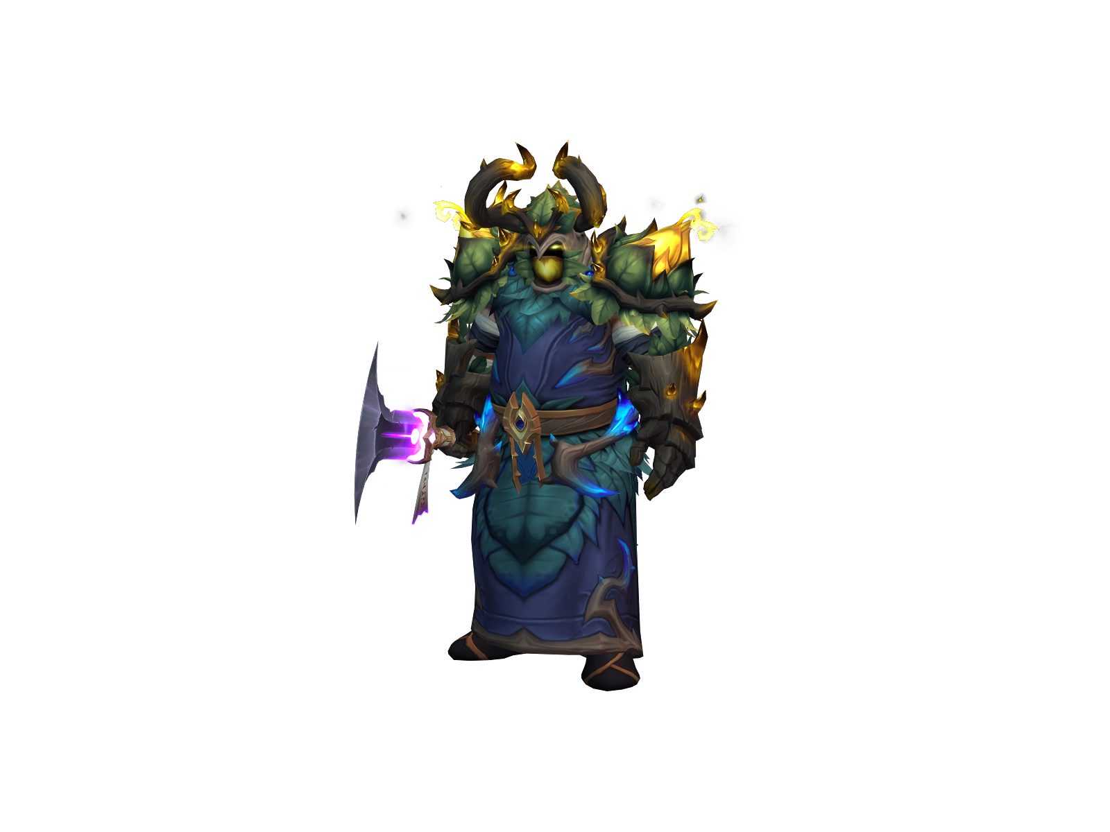Skolbash 3D character render