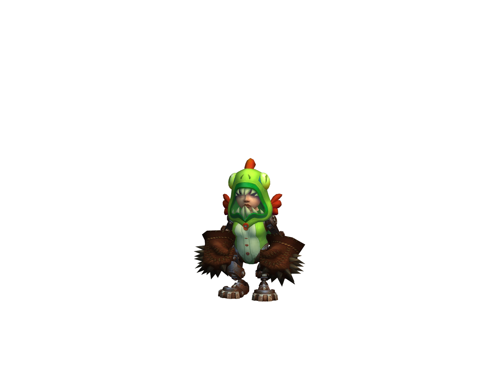 Adieu 3D character render