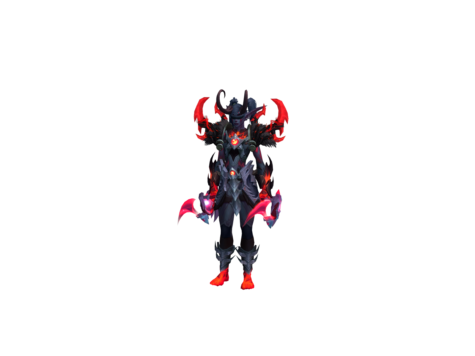 Hazarddemon 3D character render