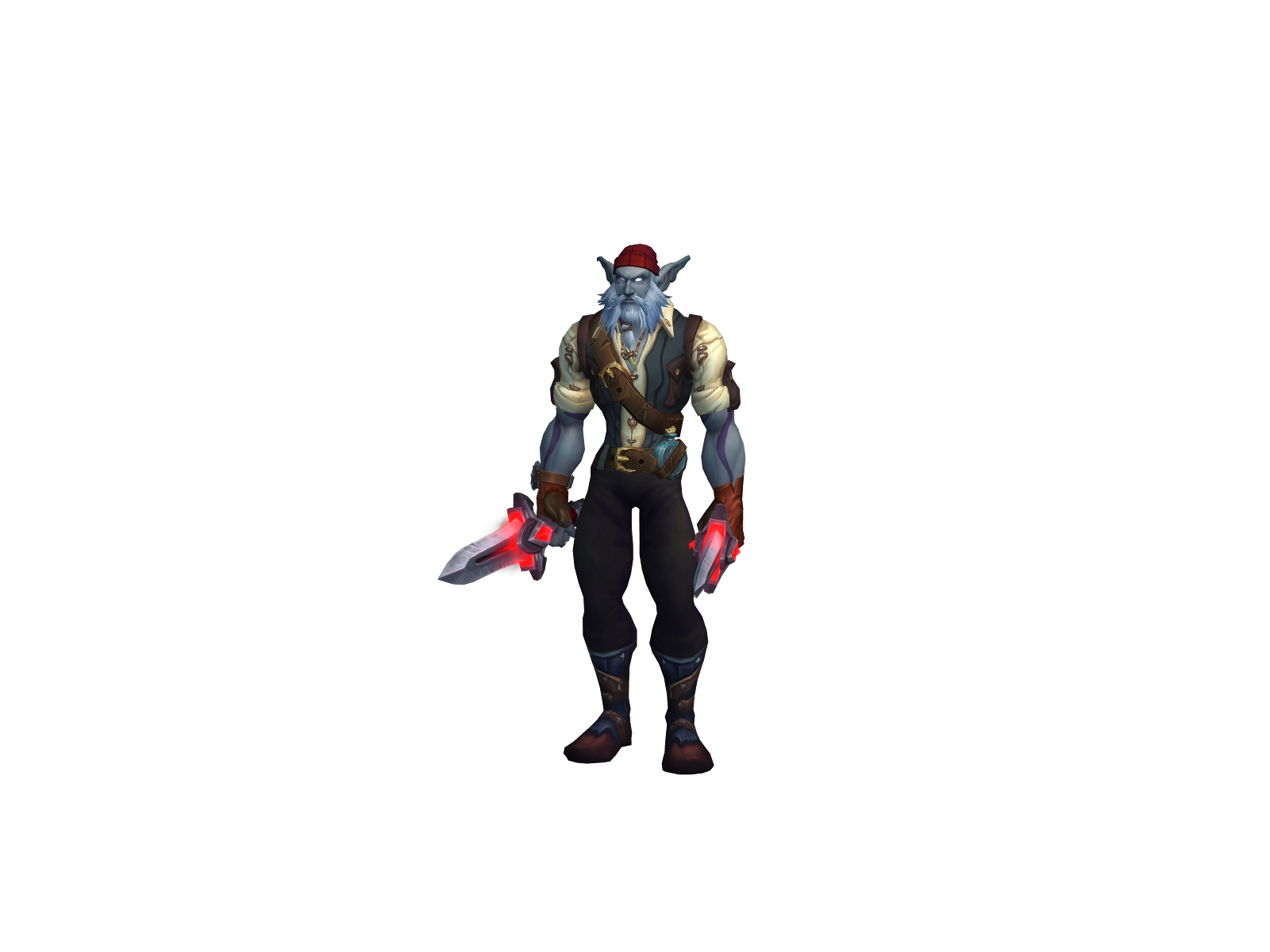 Napole 3D character render