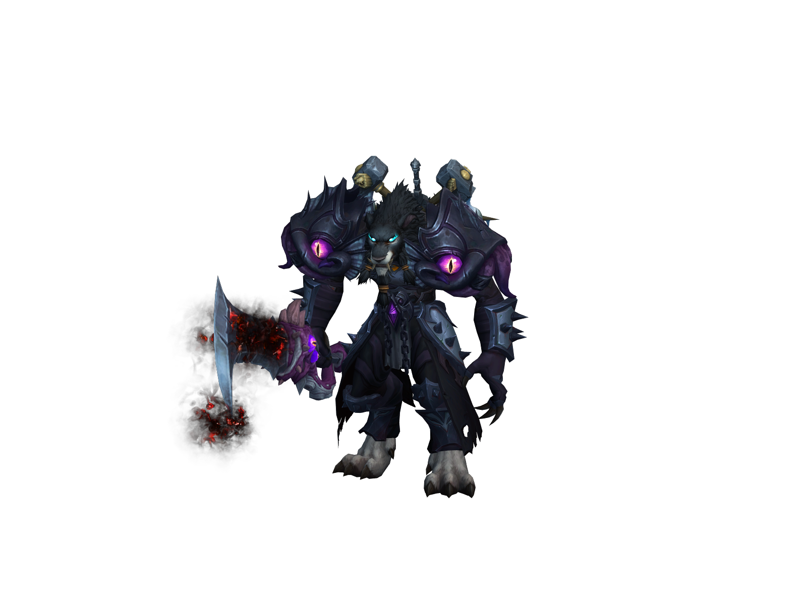 Aquìles 3D character render