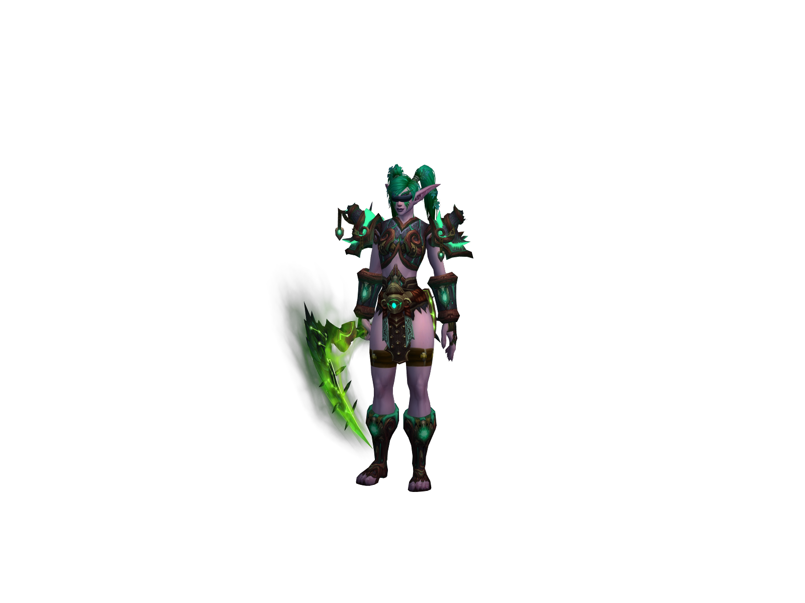 Saladmix 3D character render