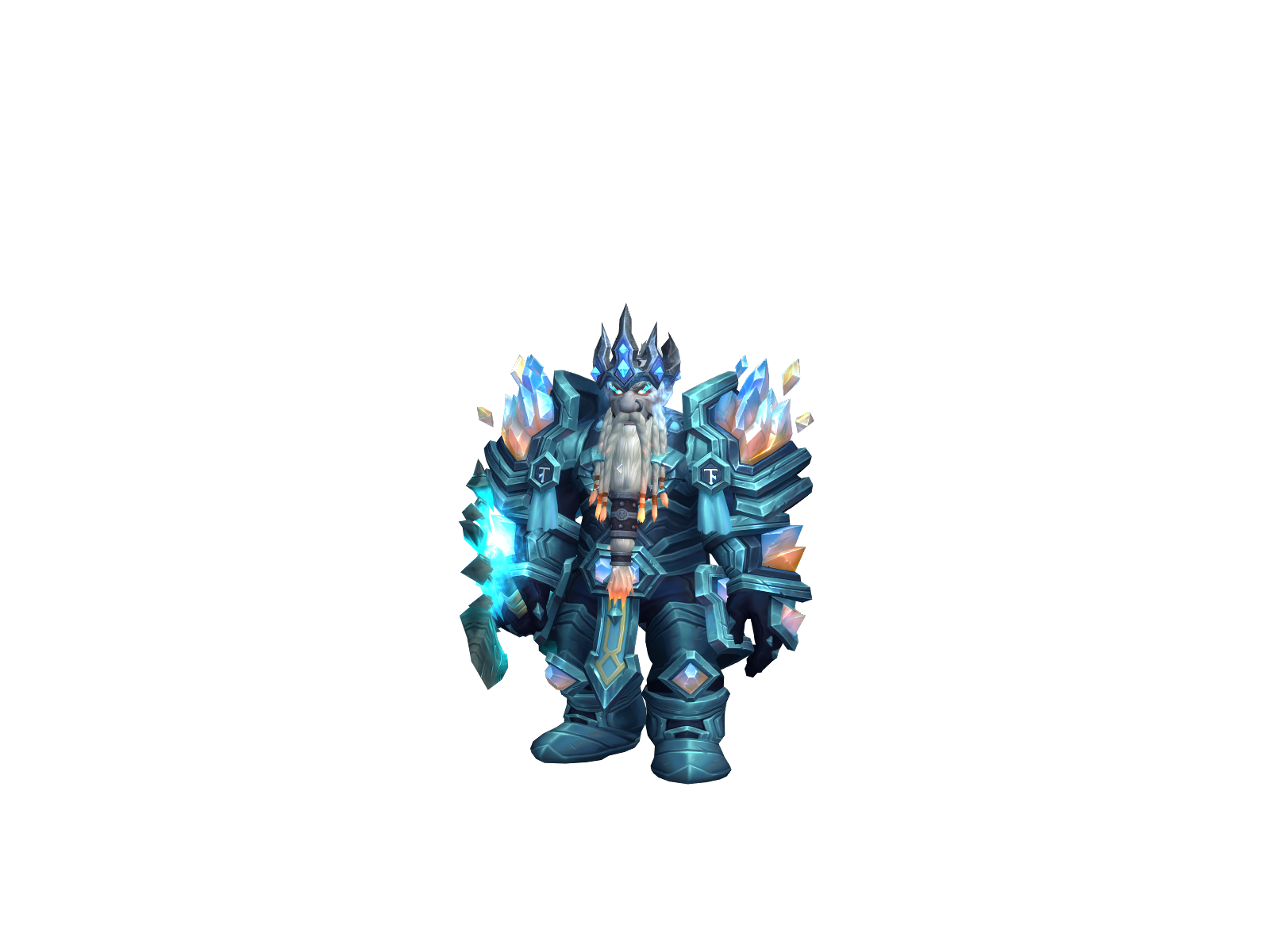 Furaconcrétø 3D character render