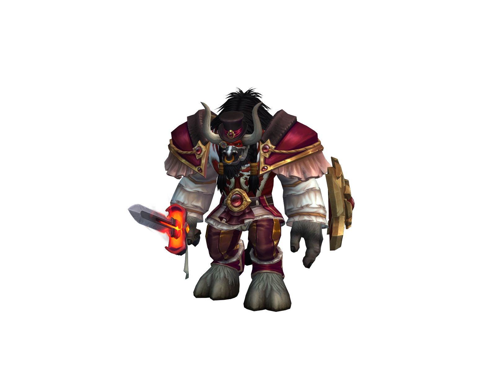 Hooveret 3D character render