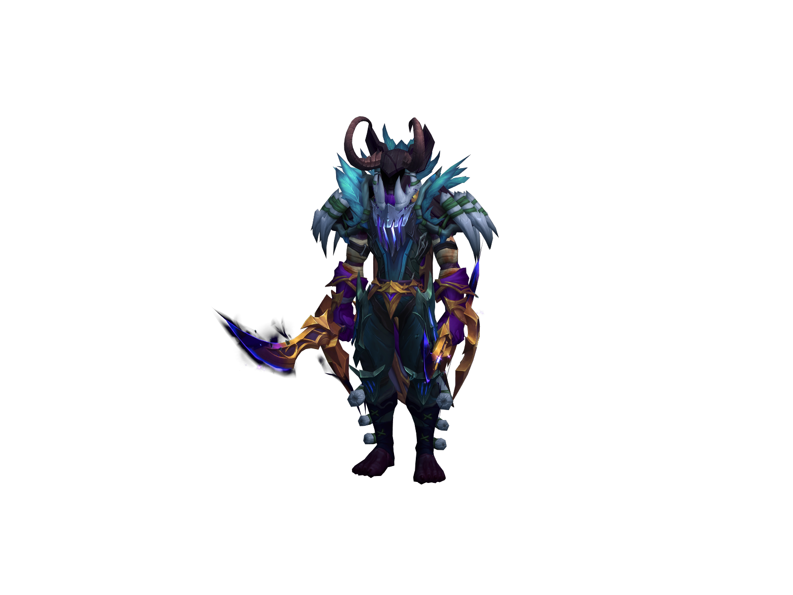 Sylvnar 3D character render