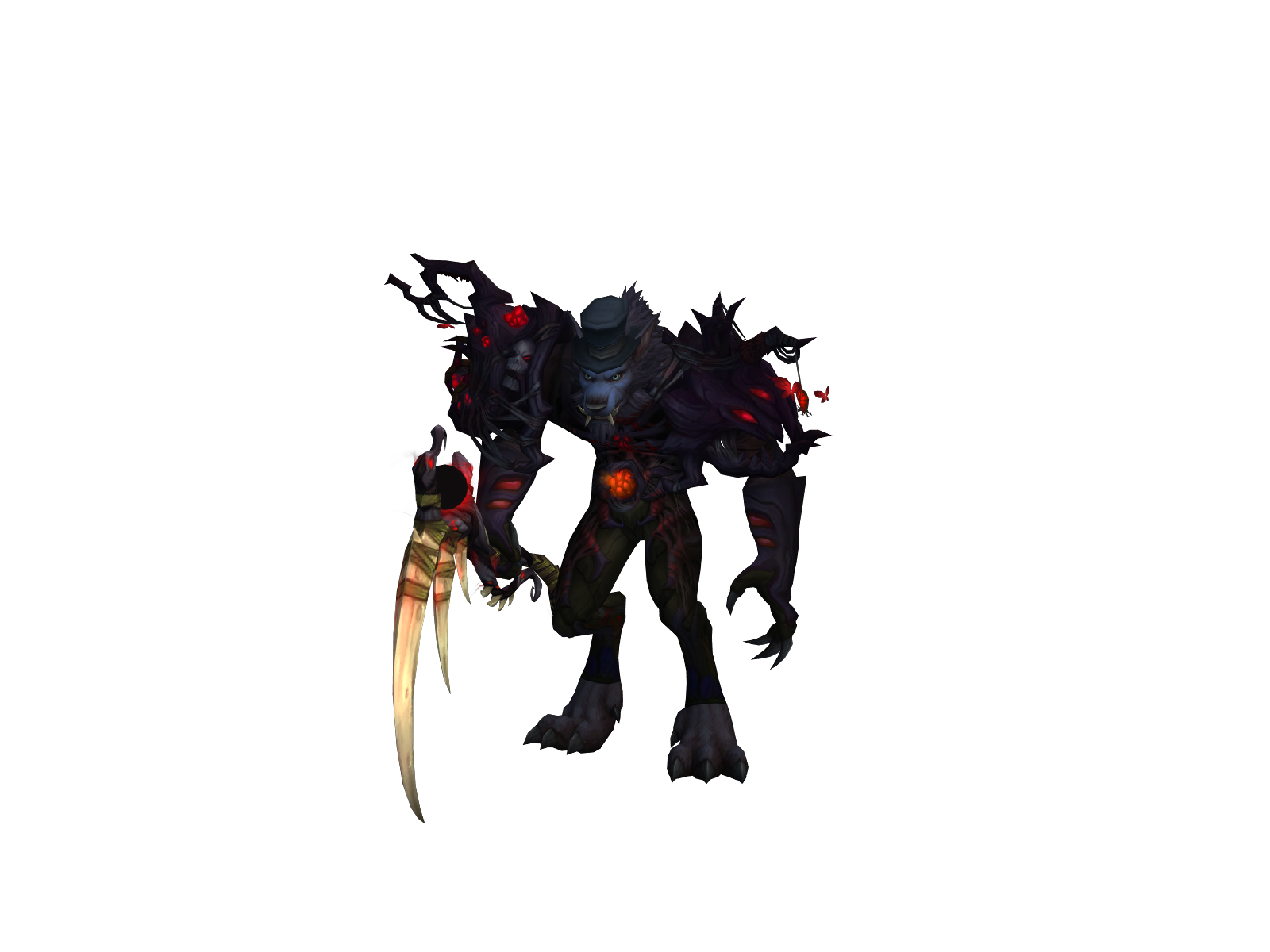 Zyläs 3D character render