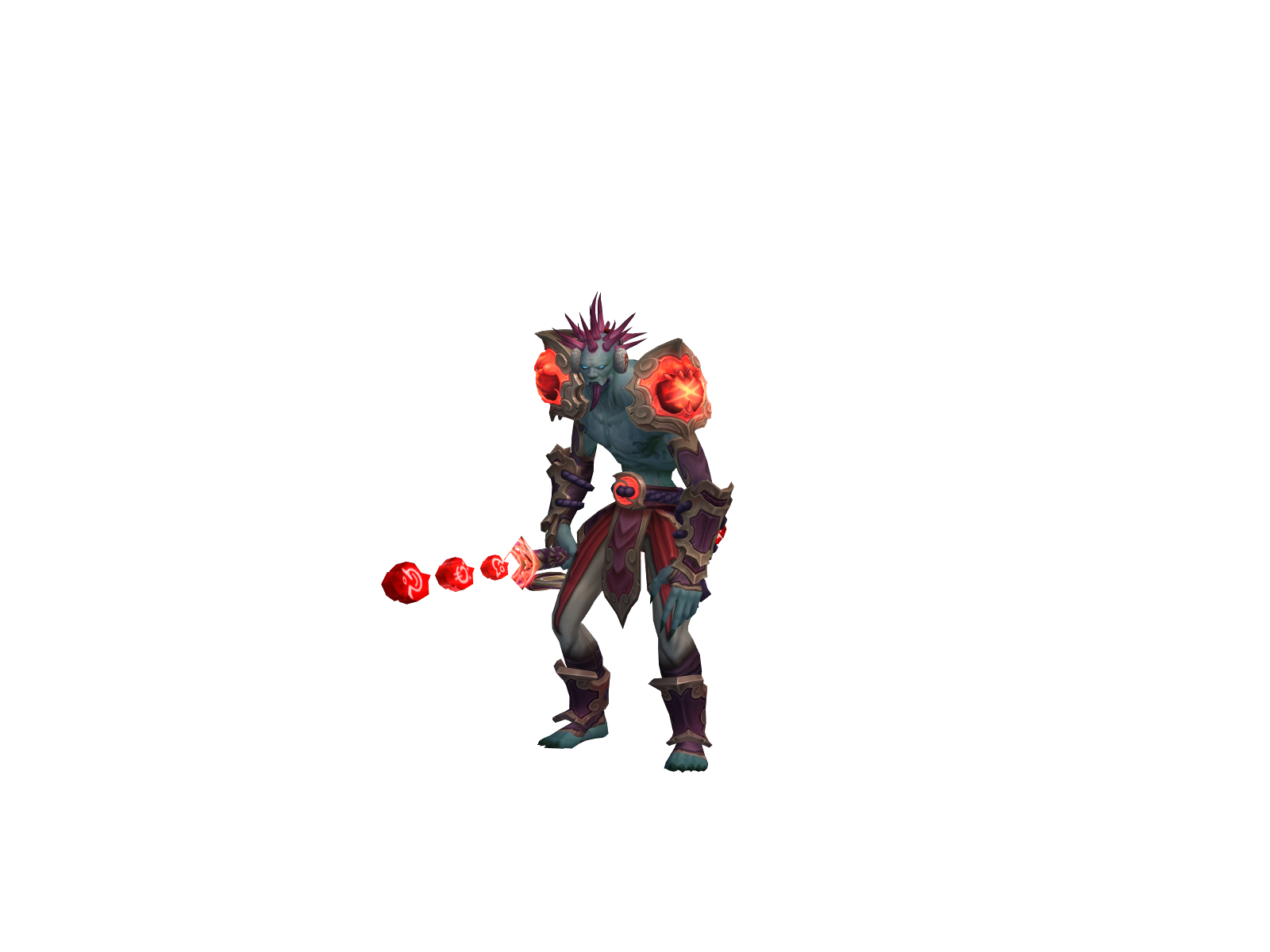 Hogpoo 3D character render