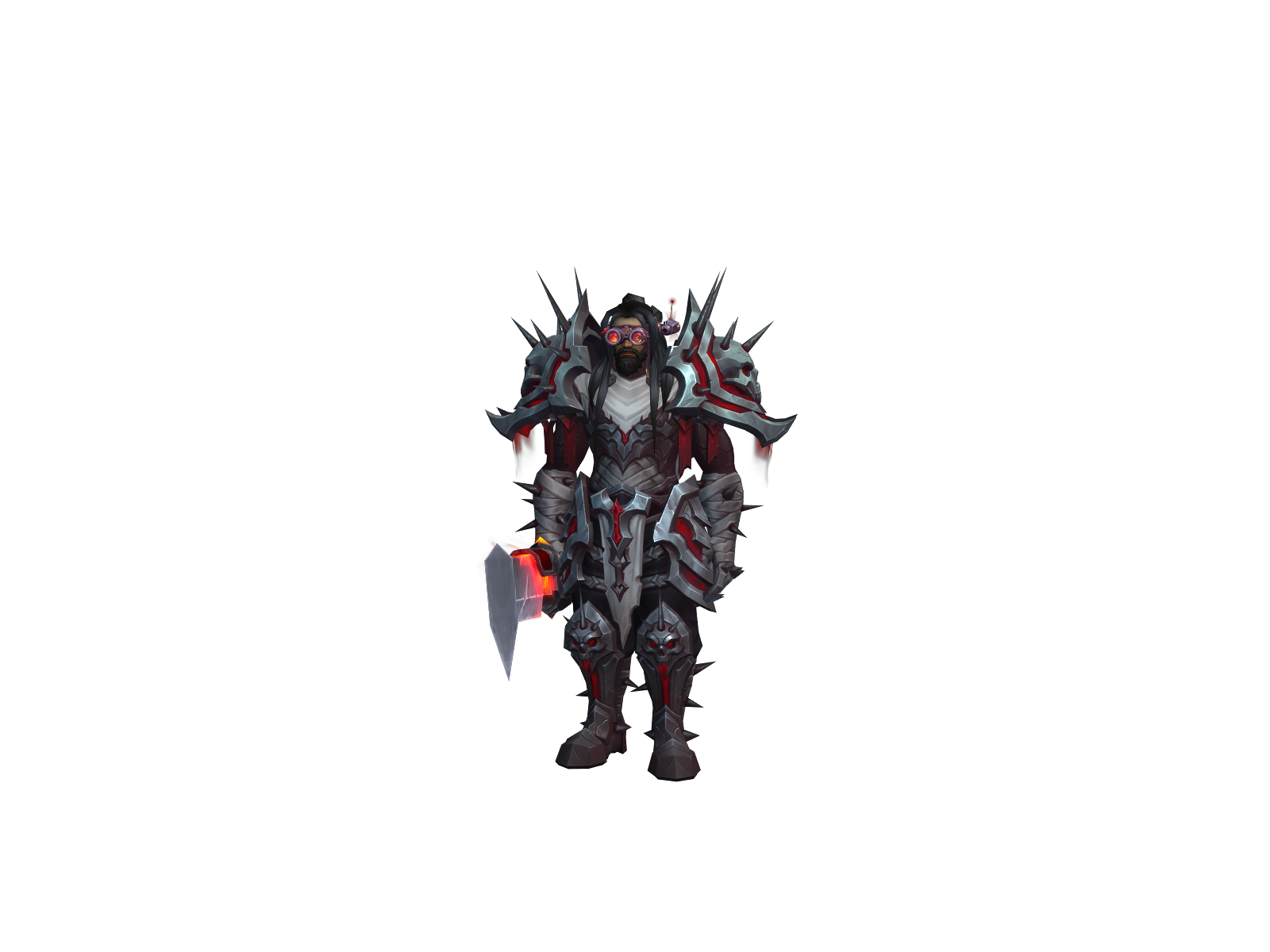 Zyks 3D character render