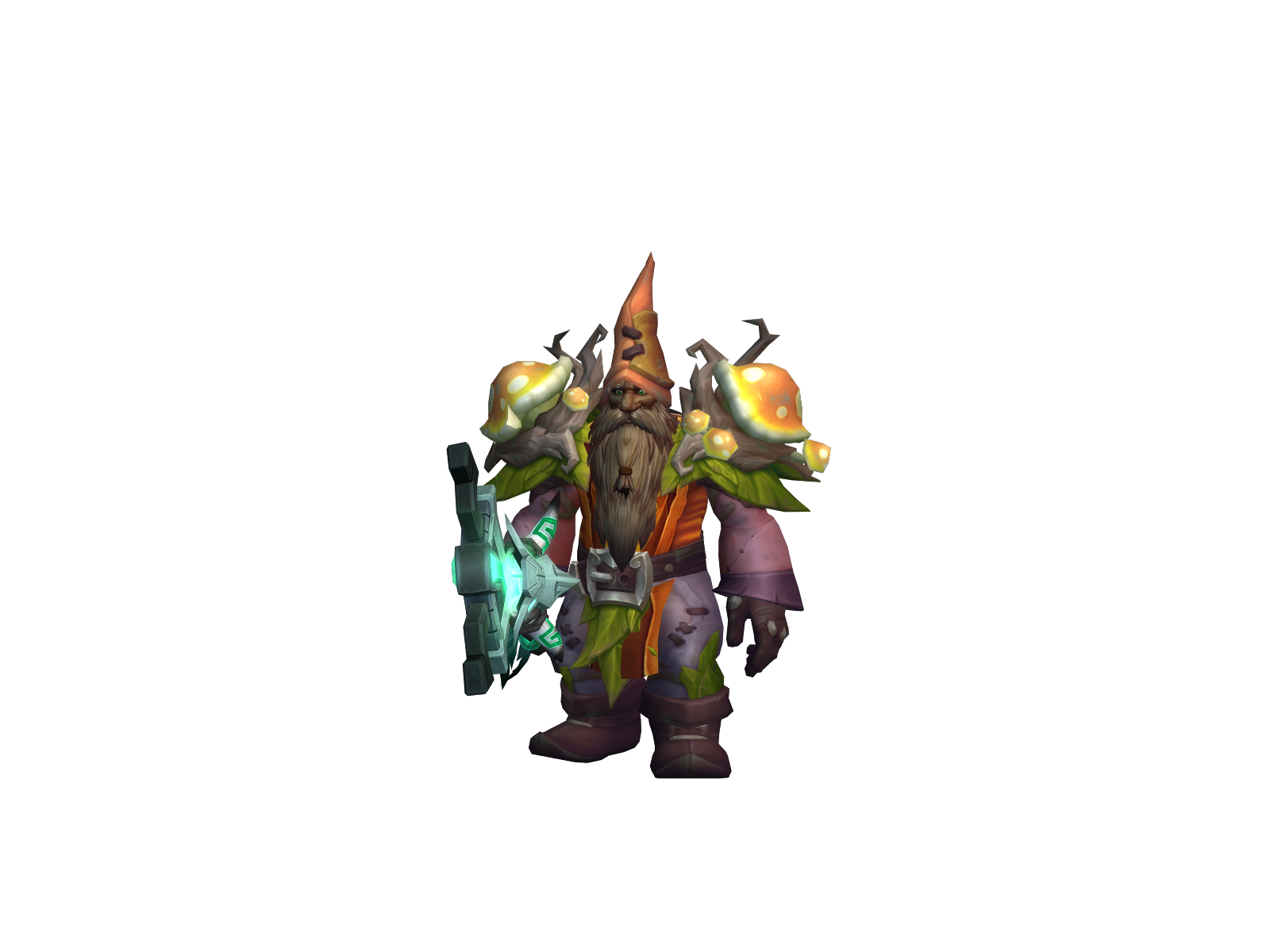Feargus 3D character render
