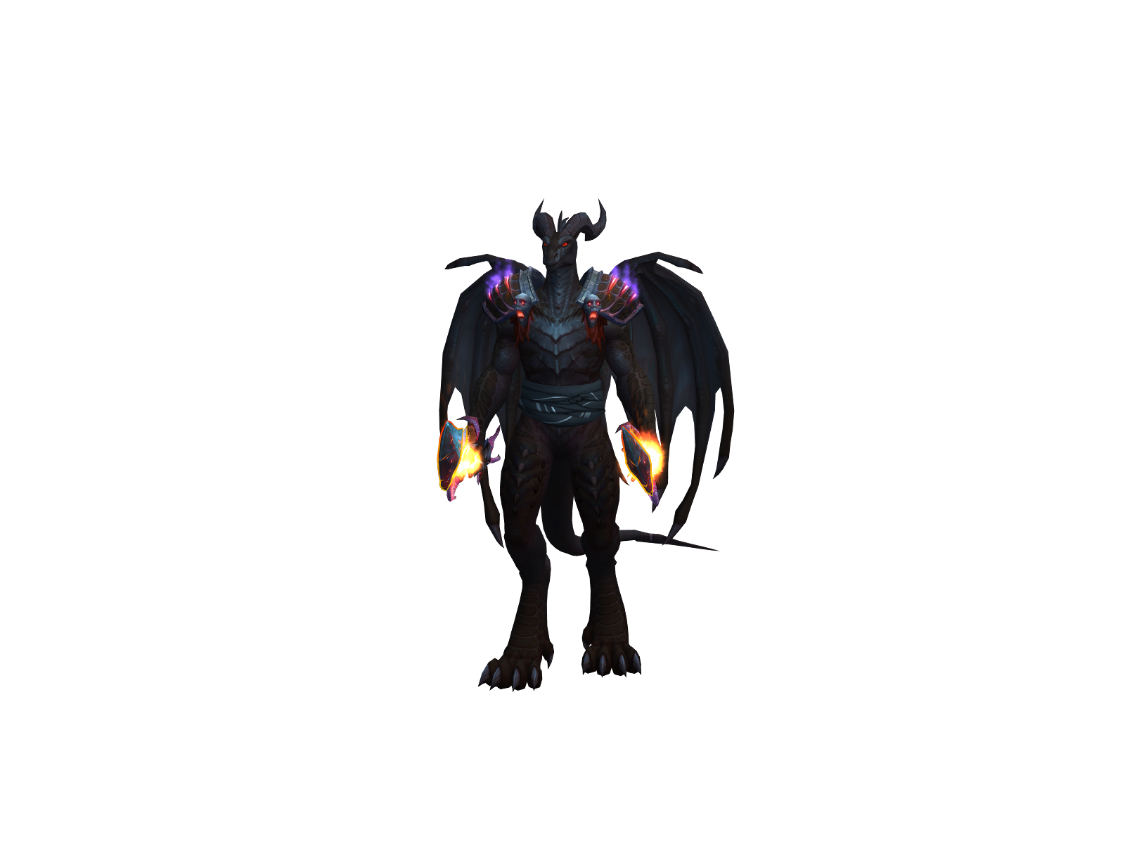 Manoc 3D character render