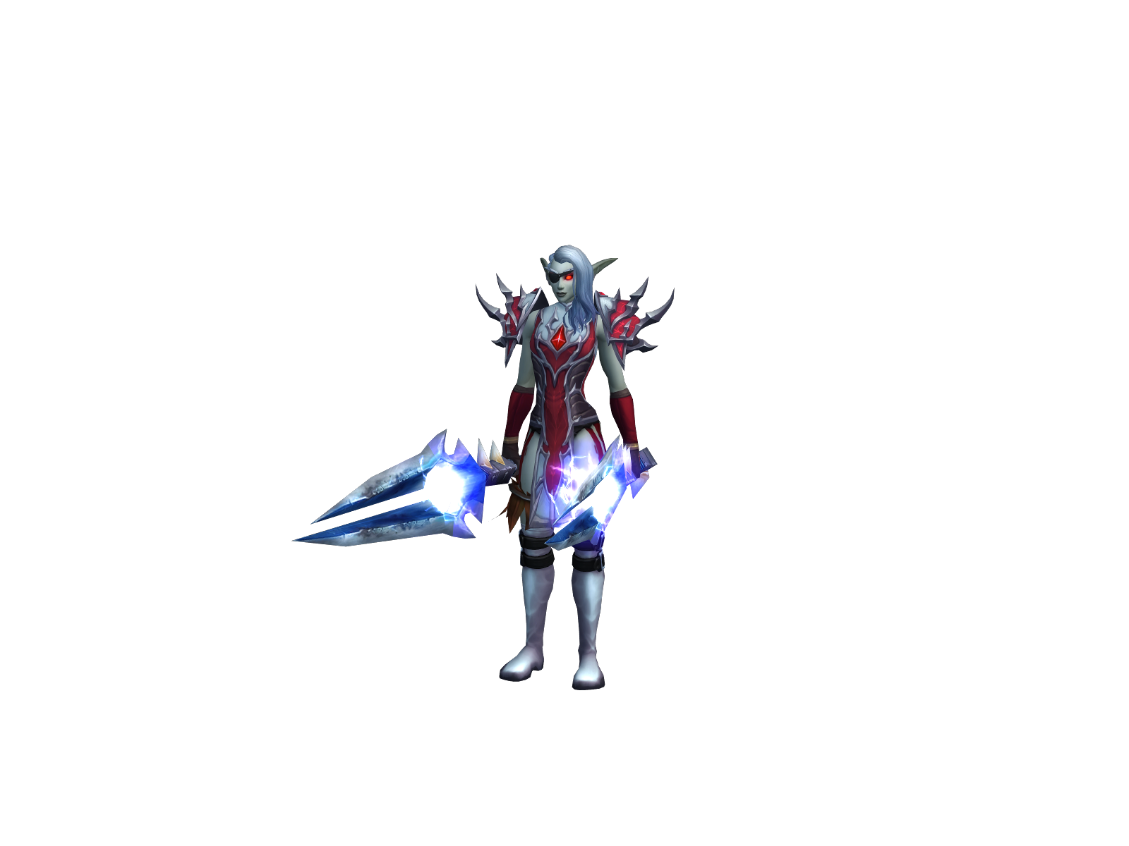 Nyssára 3D character render