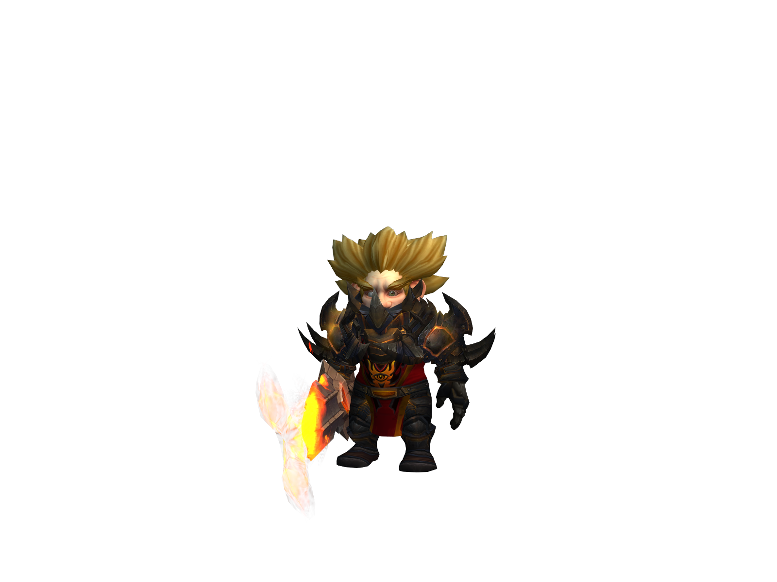 Gudsoul 3D character render