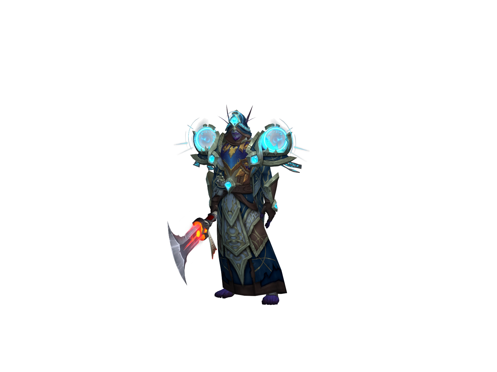 Vold 3D character render