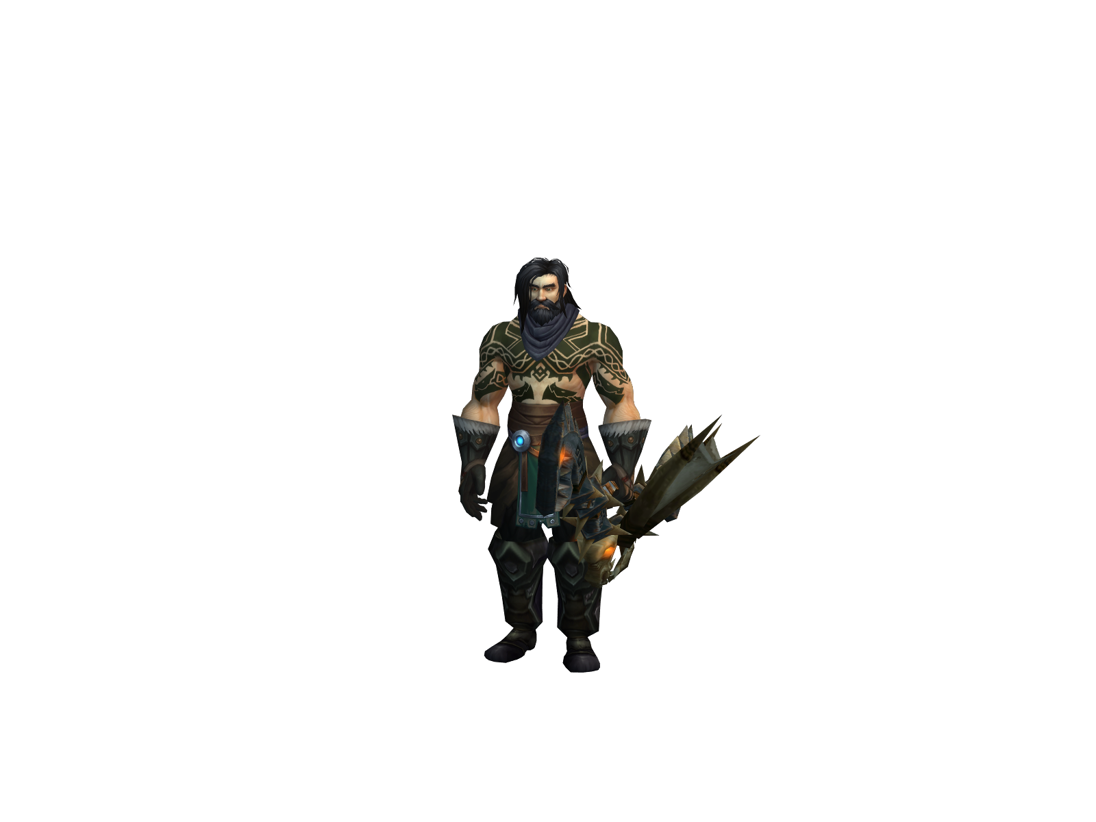 Jagarun 3D character render