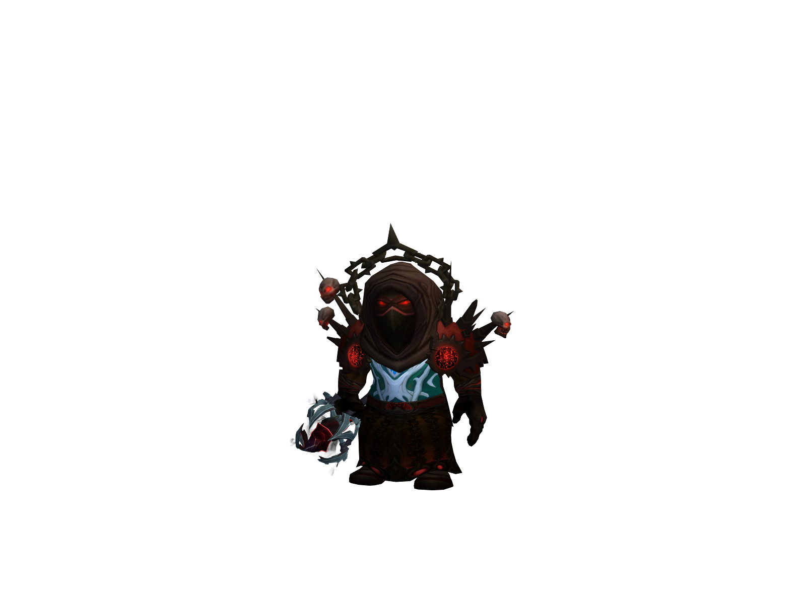 Lockdufrock 3D character render