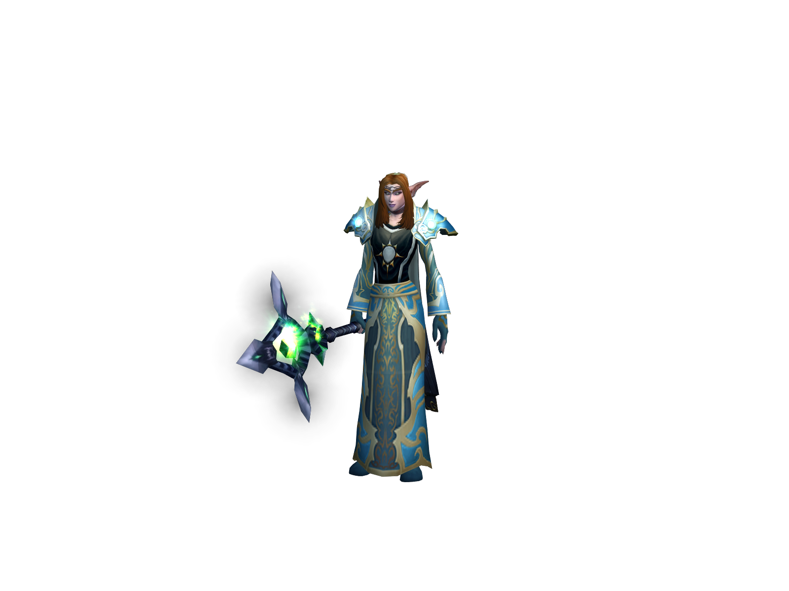 Feinyel 3D character render