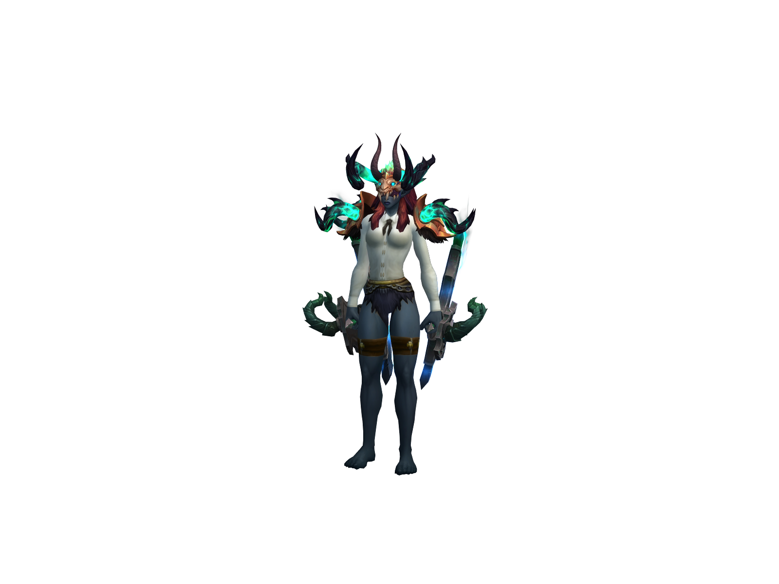 Goonbeam 3D character render