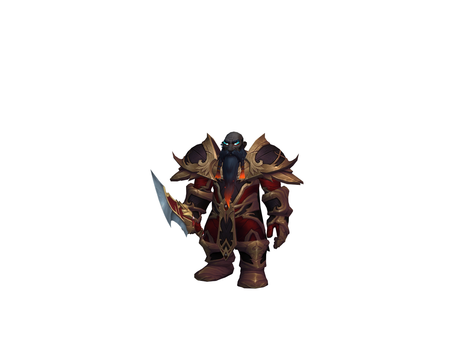 Embergrave 3D character render