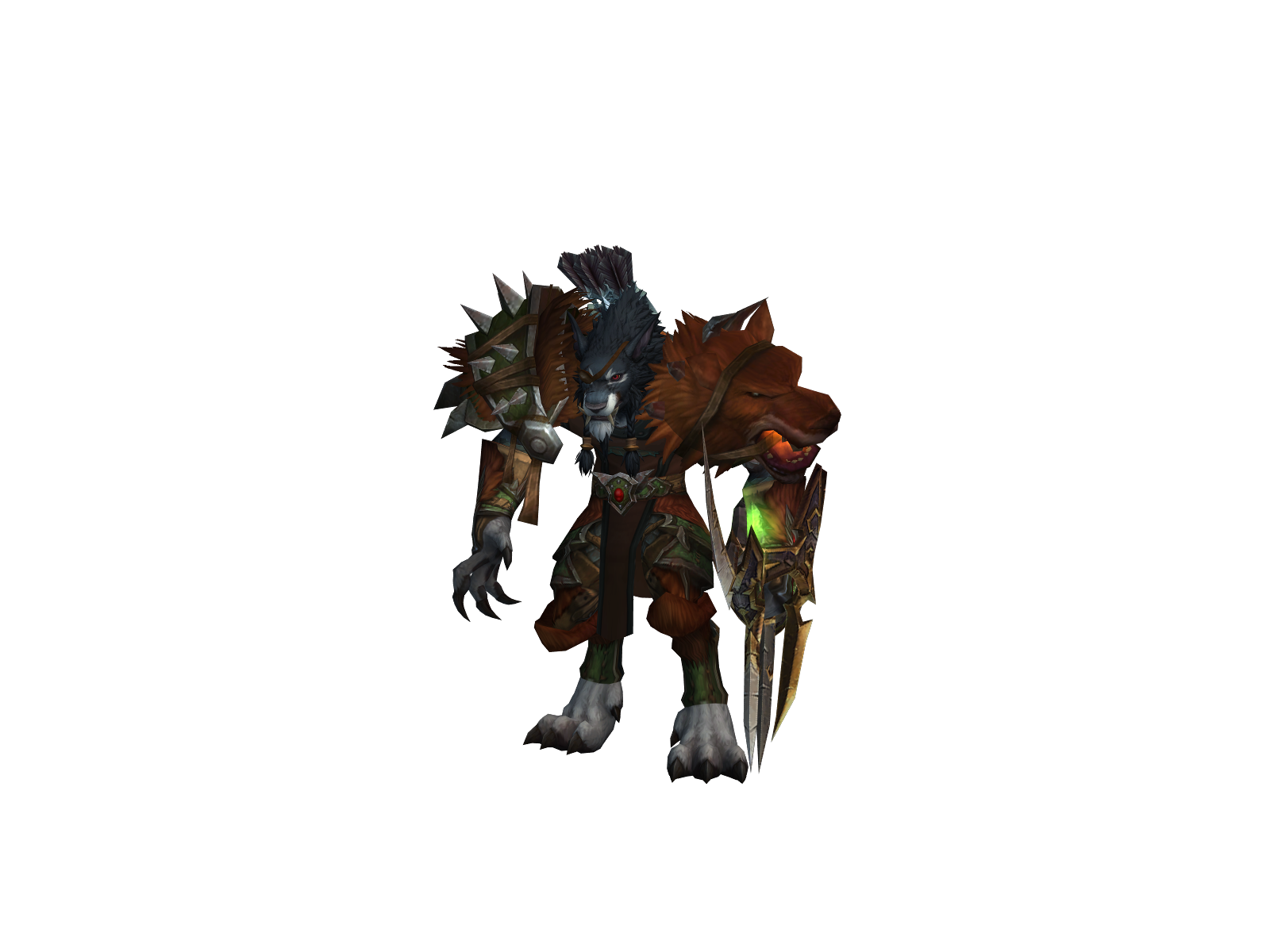 Darkfangs 3D character render