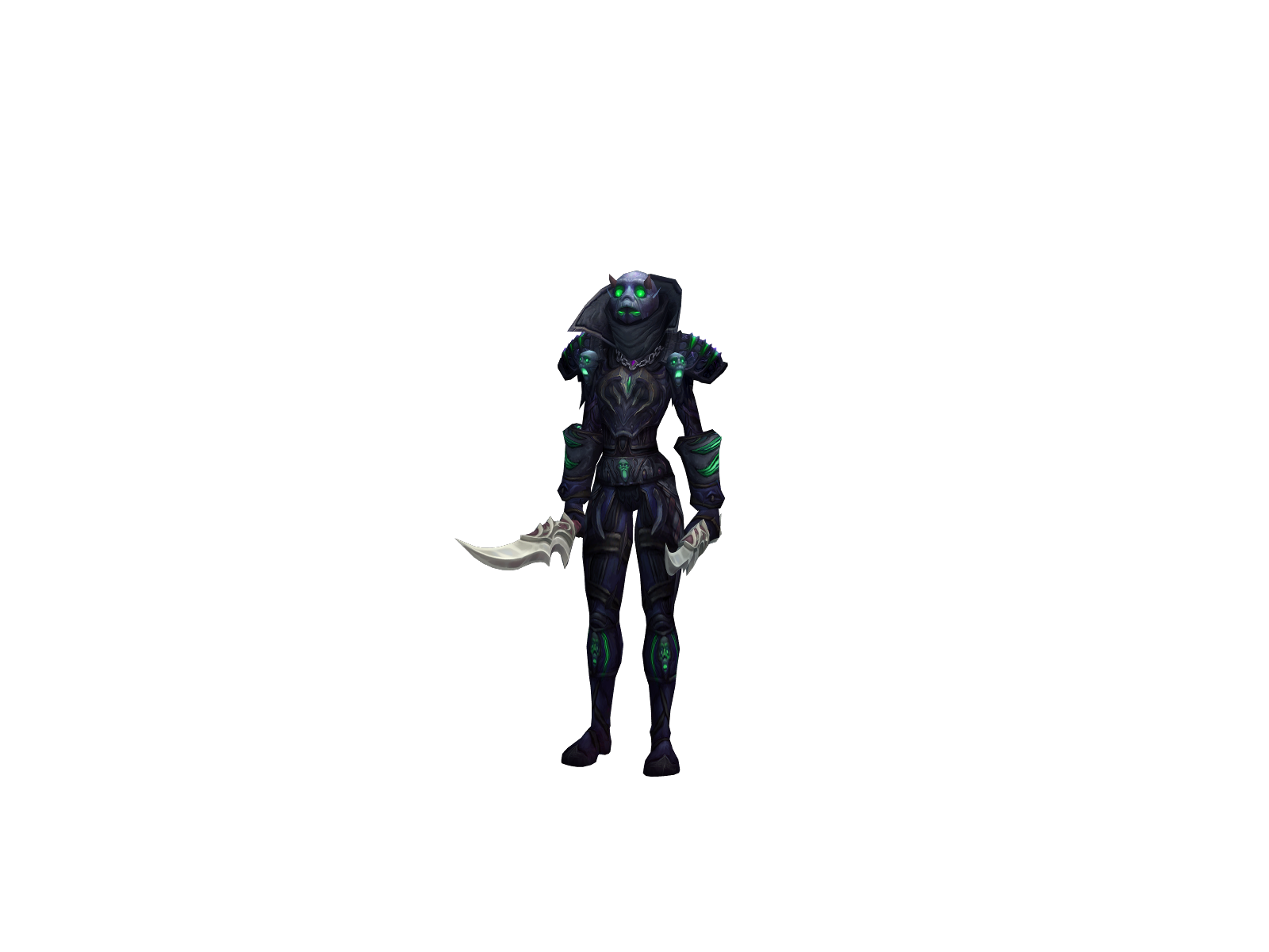 Hendrîx 3D character render