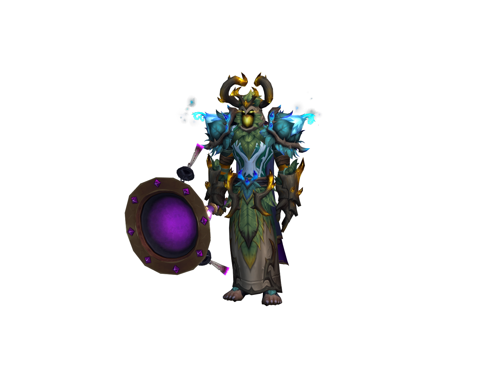 Mîløh 3D character render