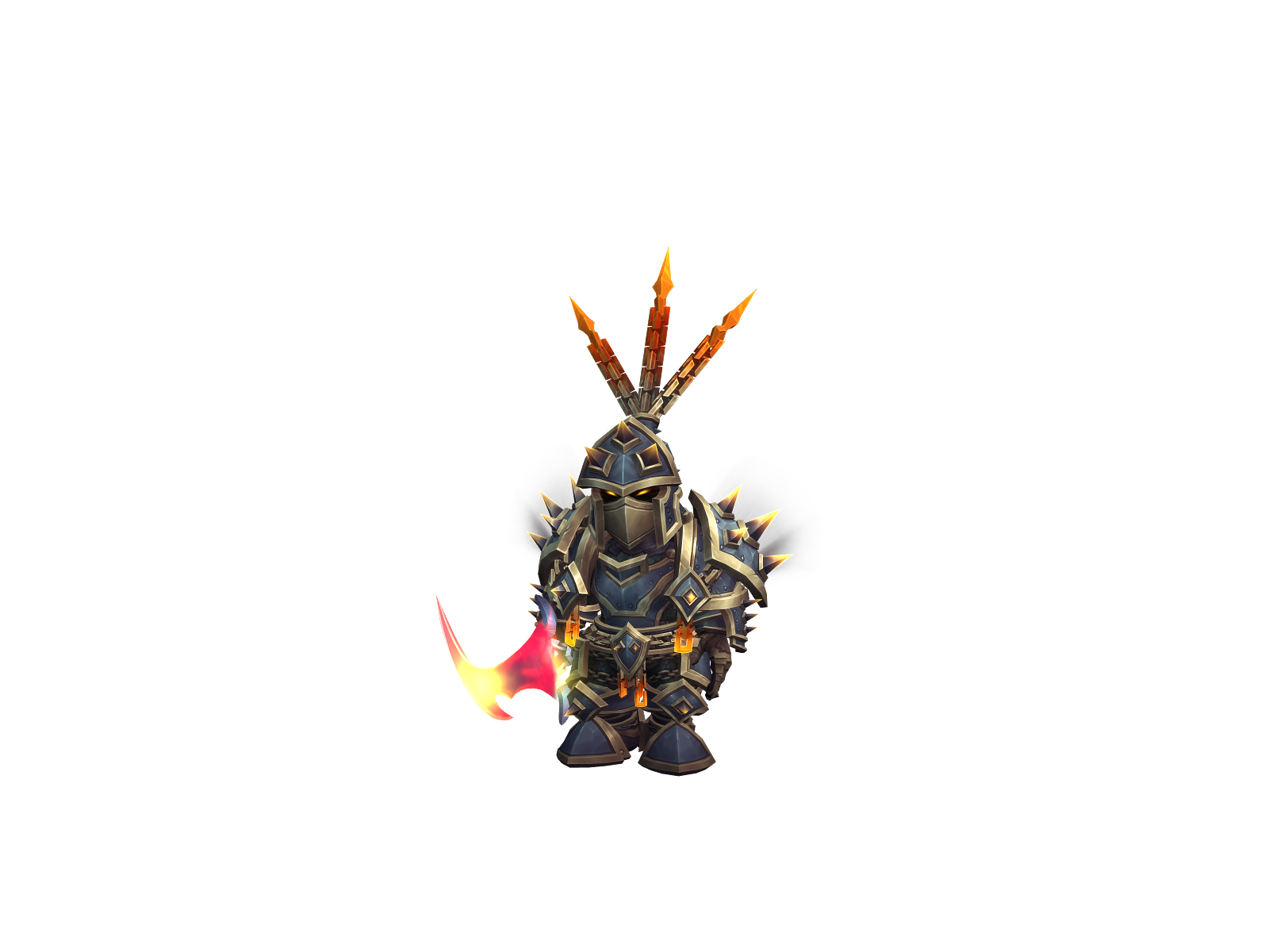 Mortalmidget 3D character render