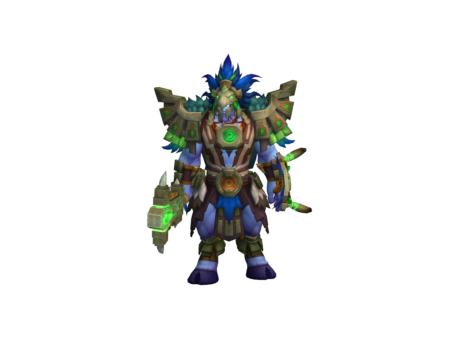 Elemelons 3D character render