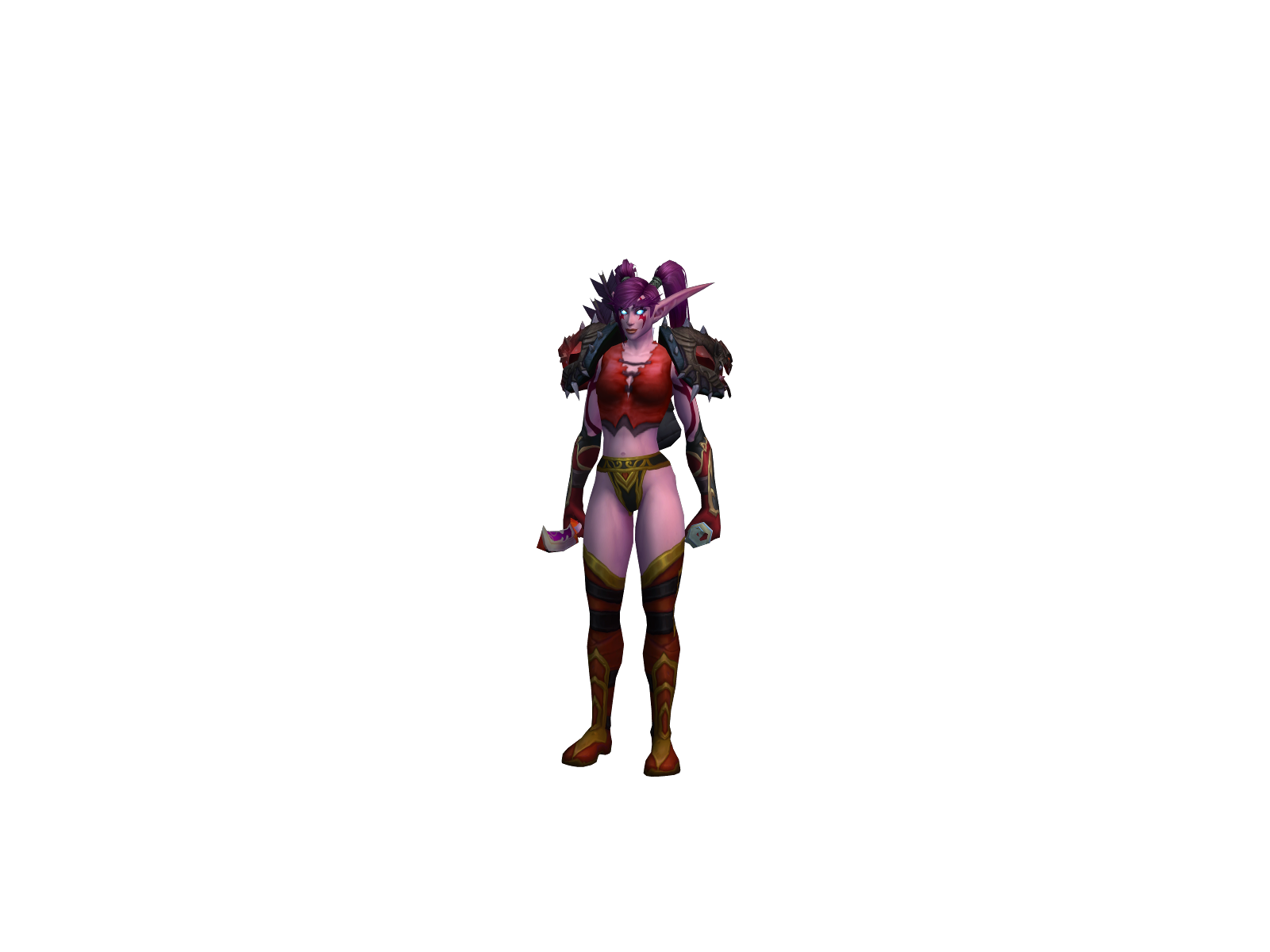 Heckarogue 3D character render