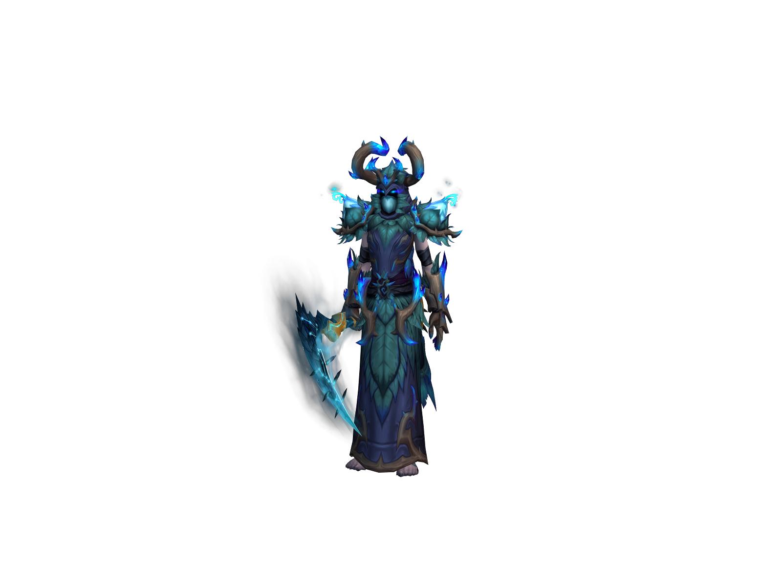 Nabí 3D character render