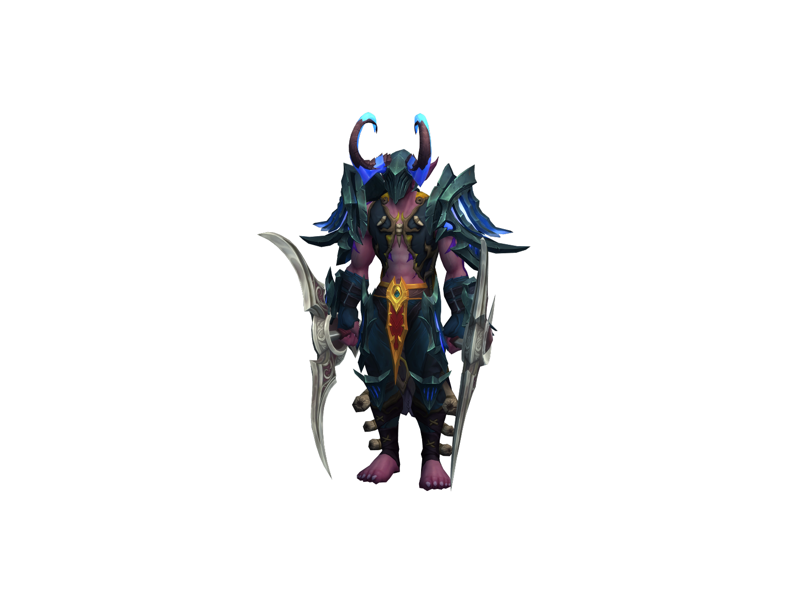 Drengdh 3D character render
