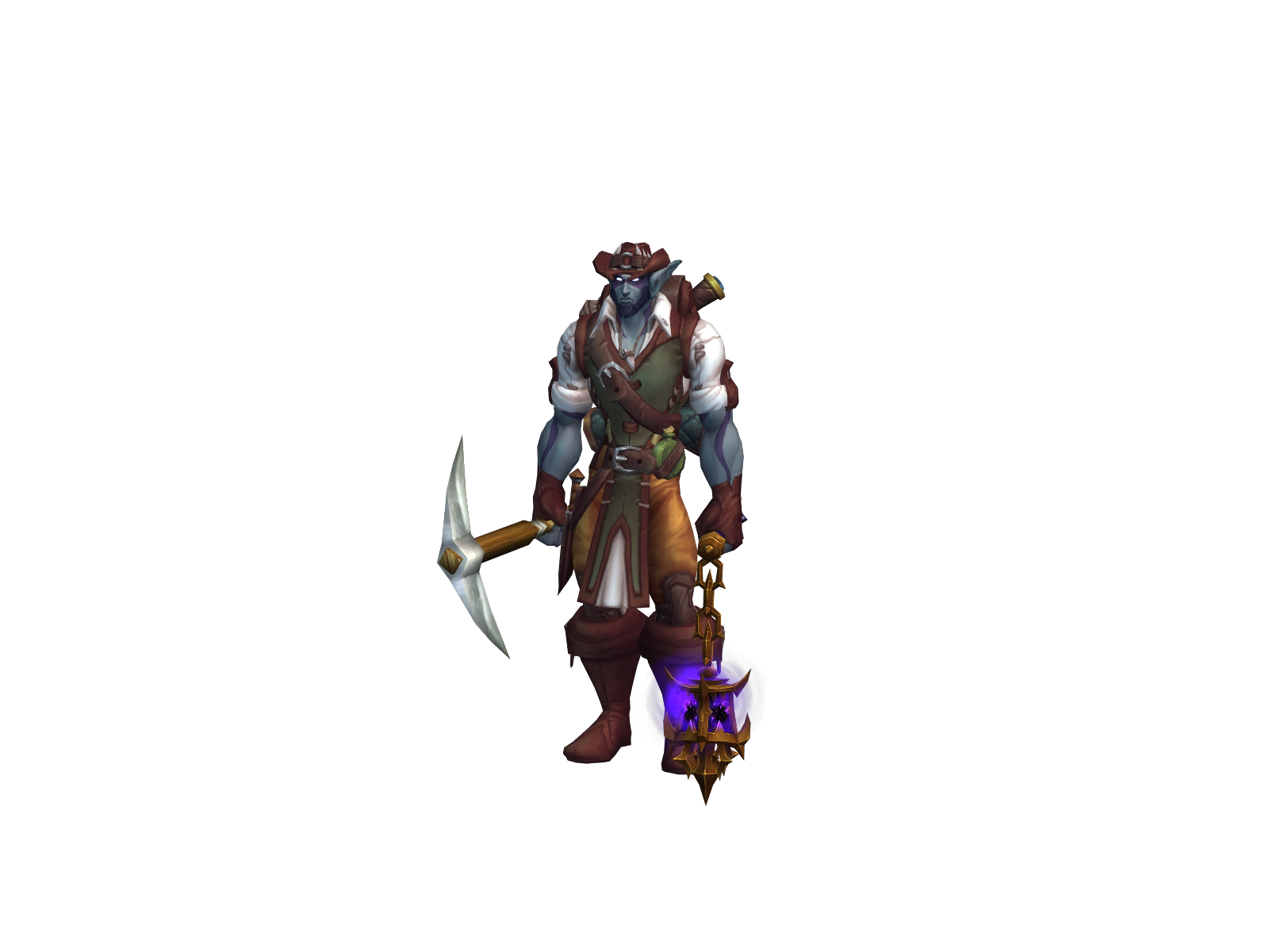 Sleepdealer 3D character render