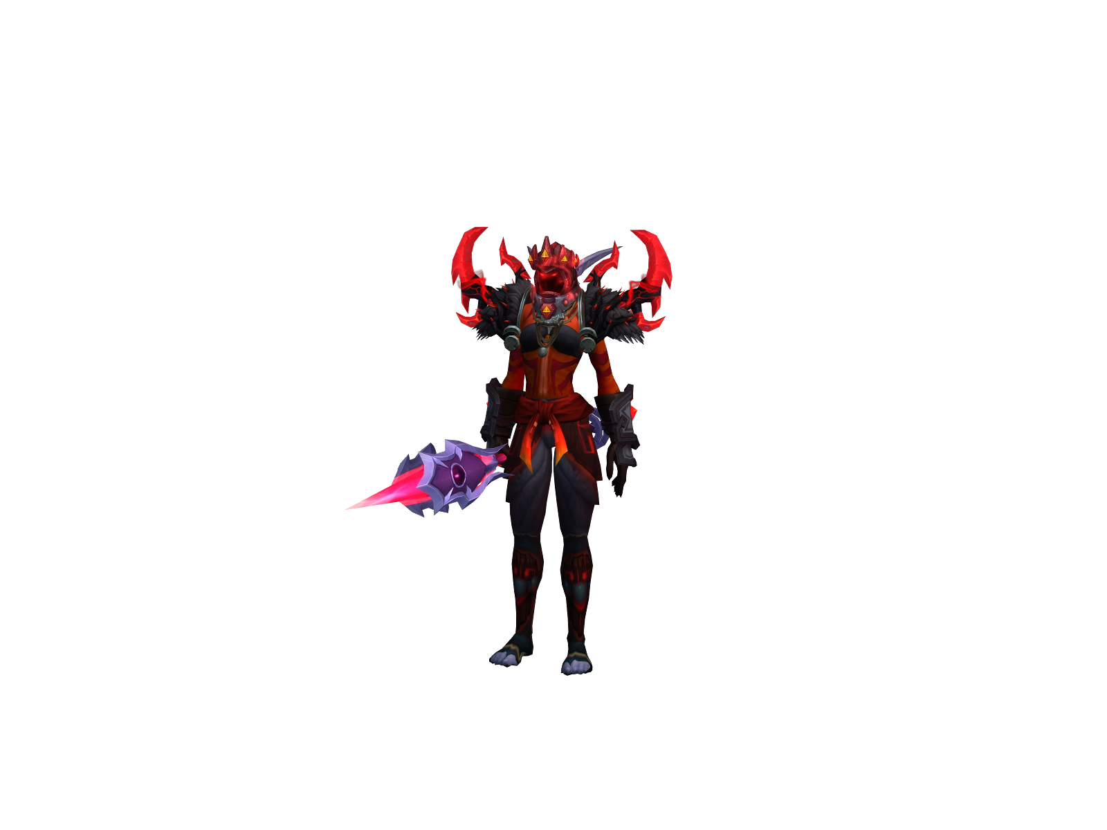 Llamaghost 3D character render