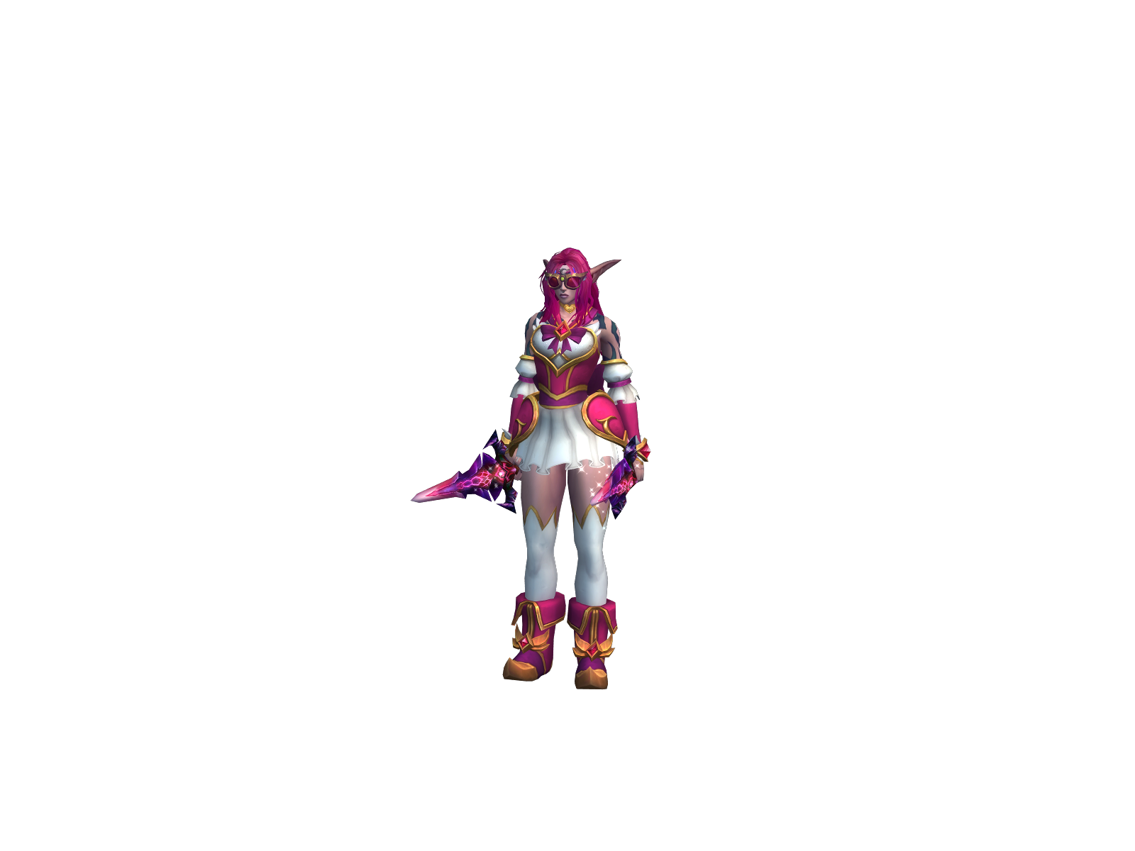 Tattedandfab 3D character render