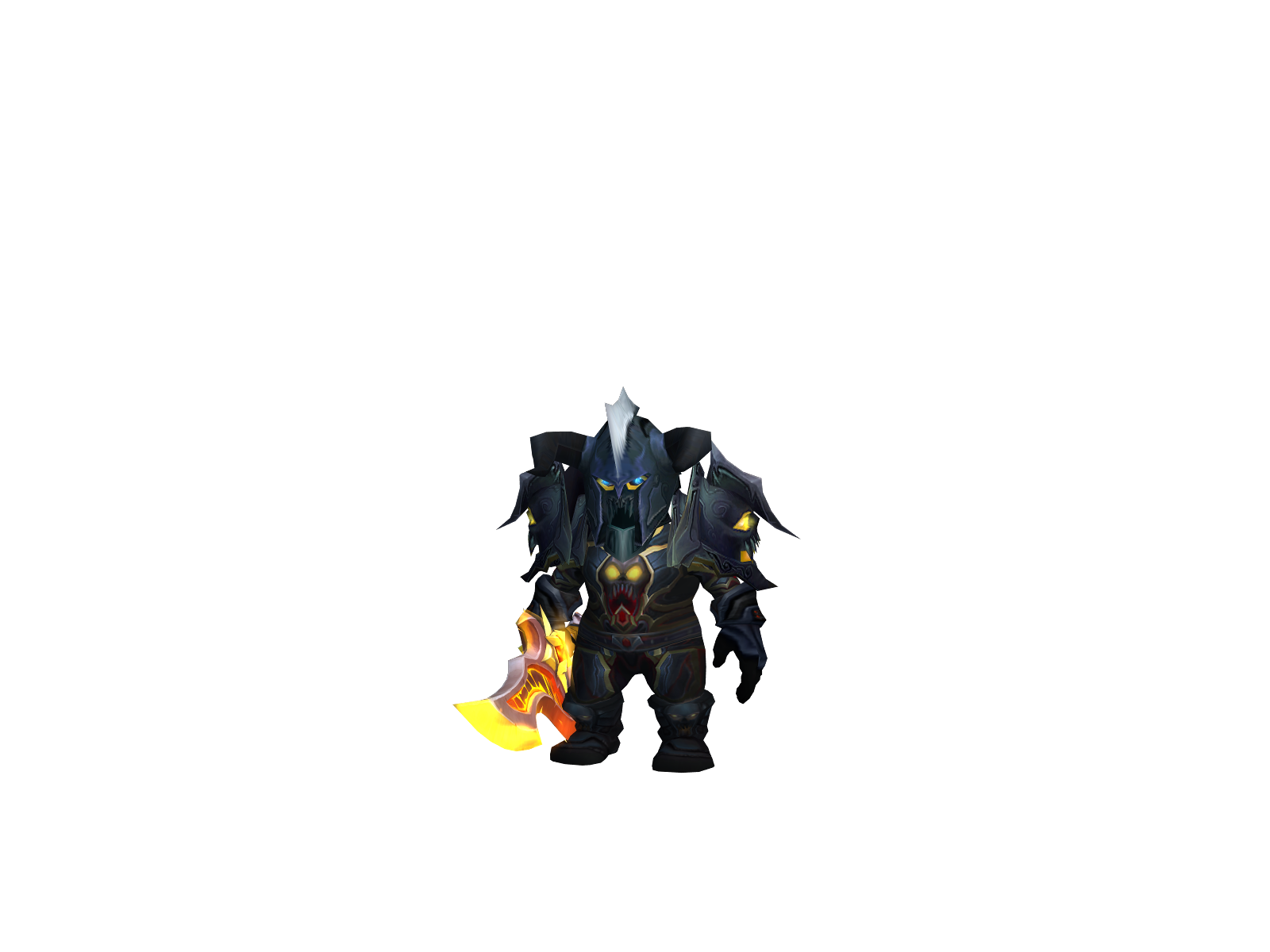 Warrbrain 3D character render