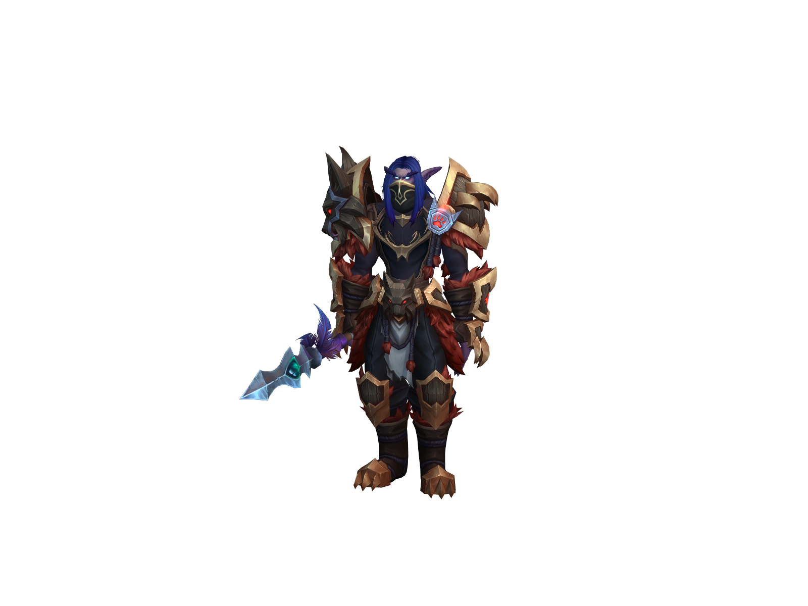 Enzie 3D character render