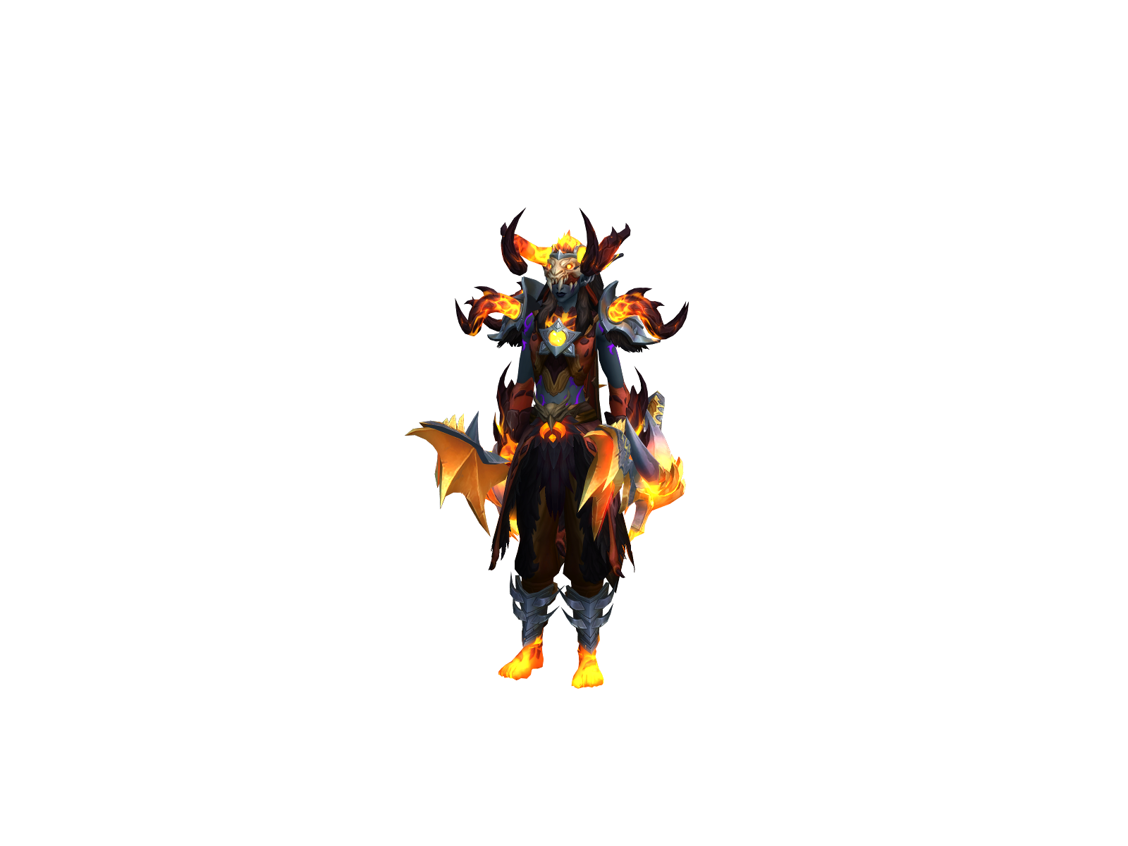 Bigtetas 3D character render