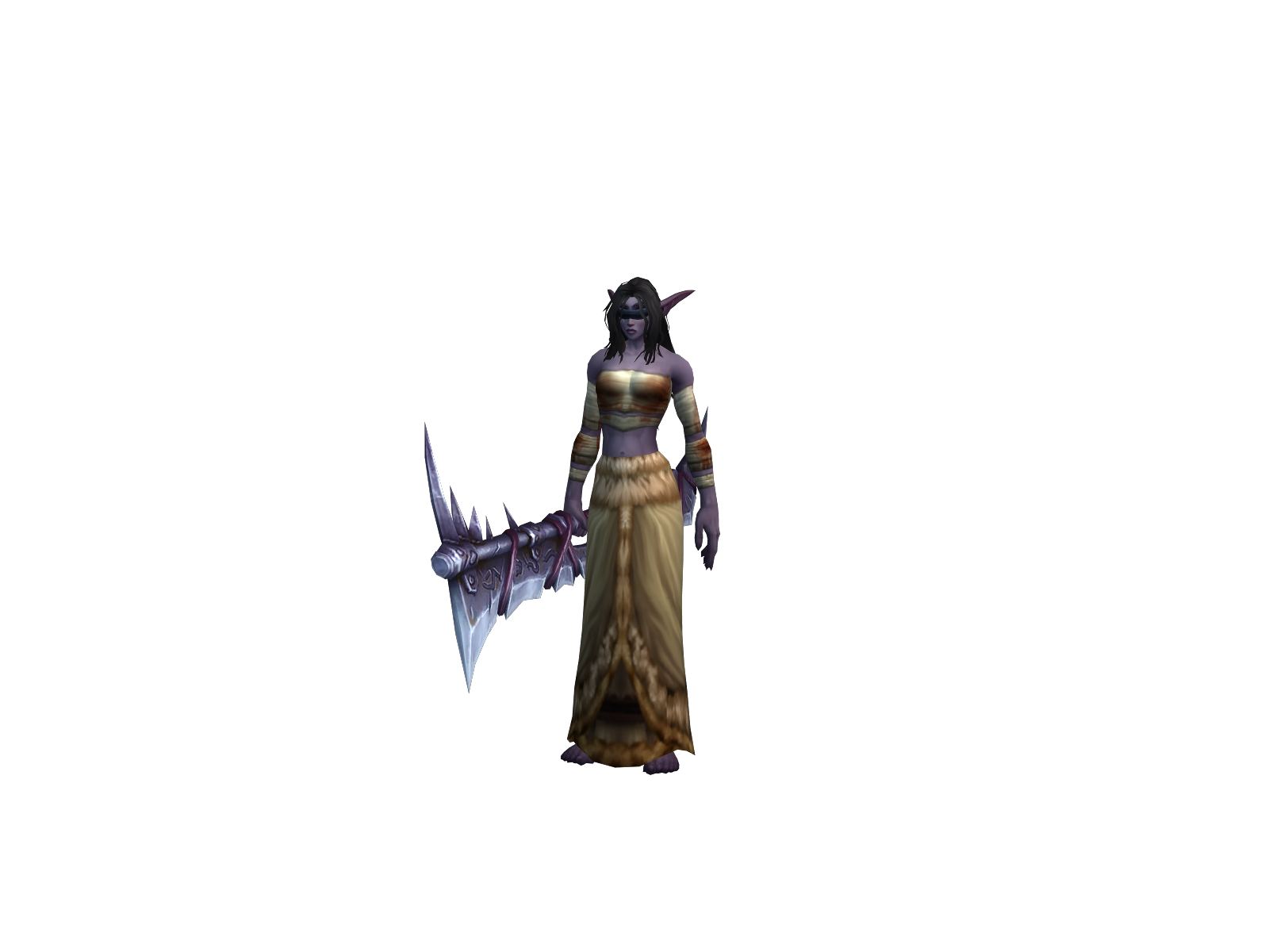 Shyoops 3D character render
