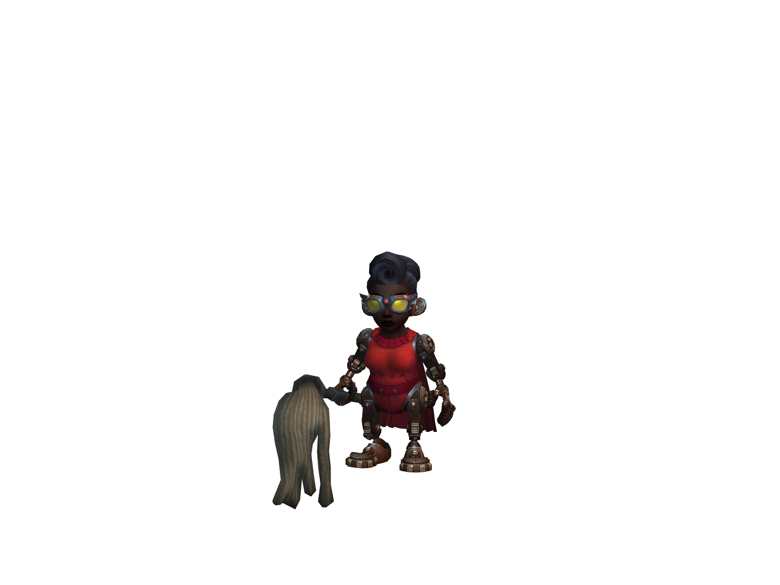 Tëd 3D character render