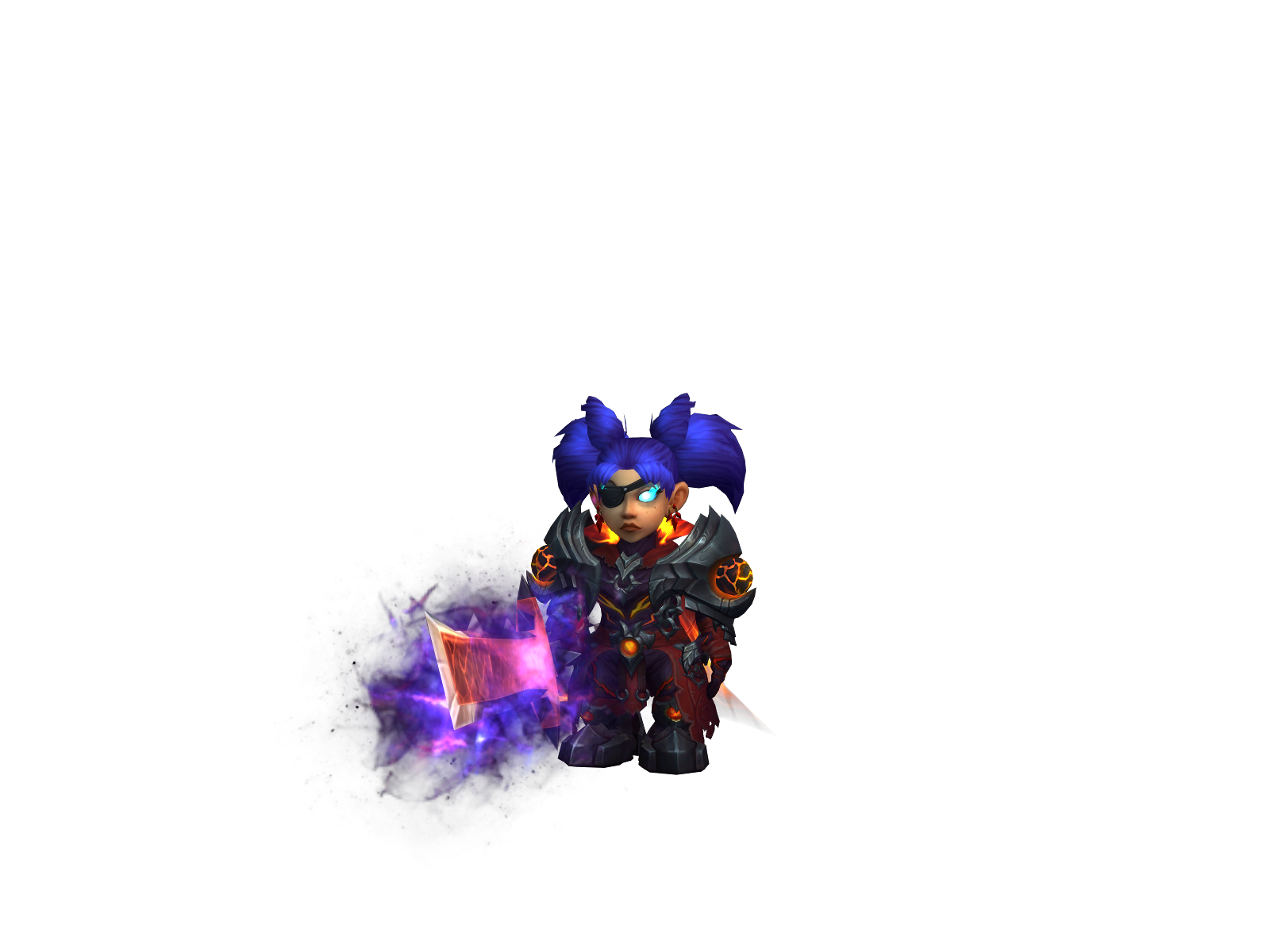 Grieeve 3D character render