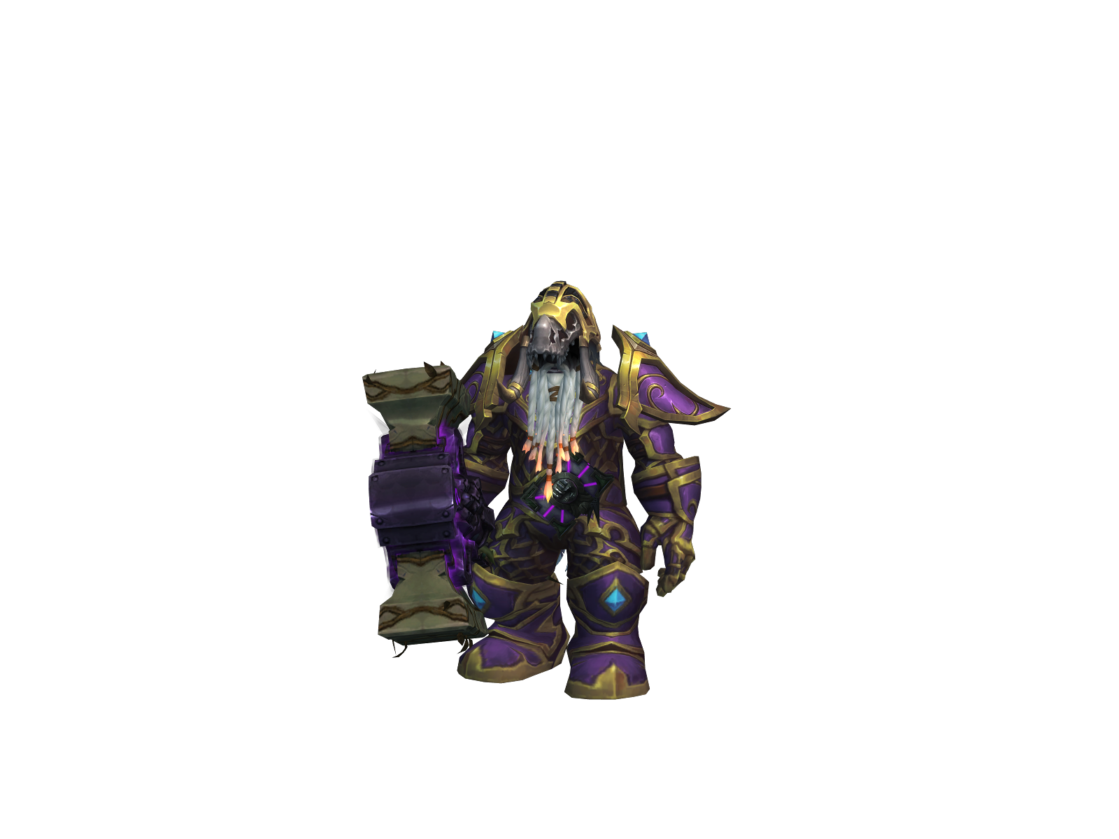 Holýdiver 3D character render