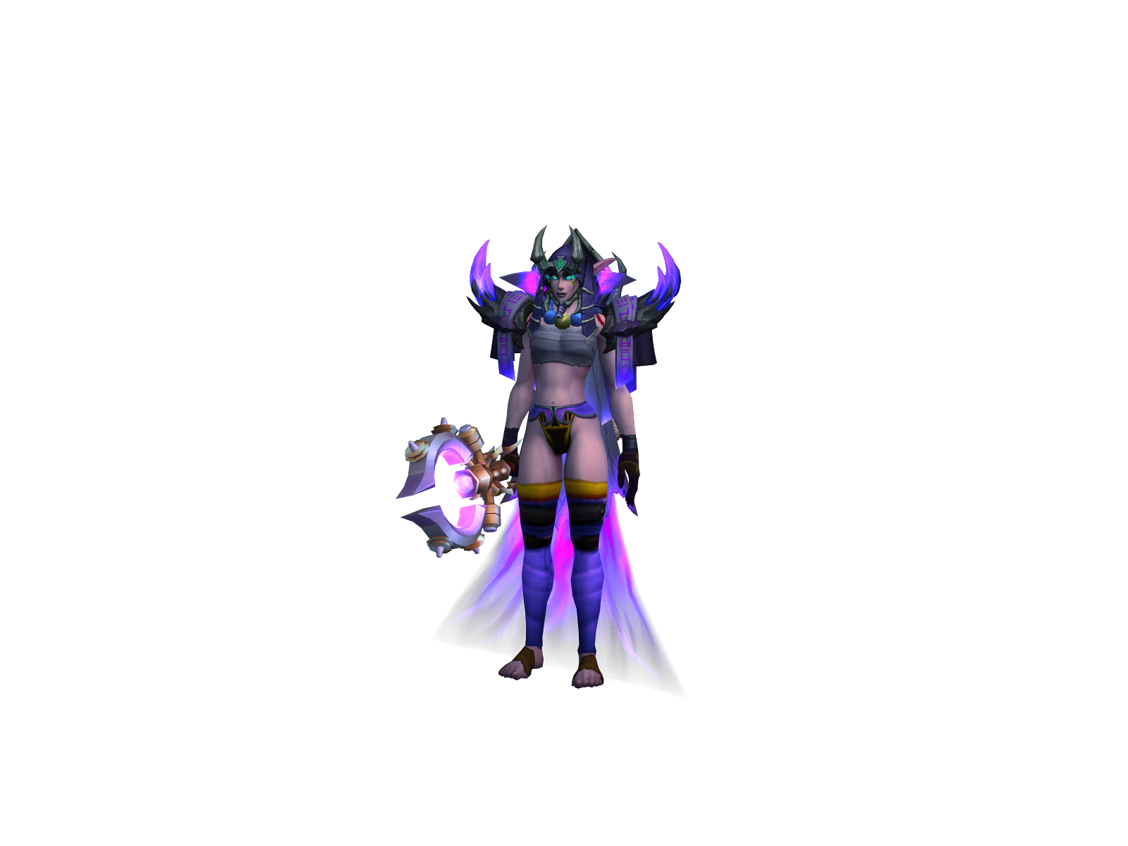 Mokup 3D character render