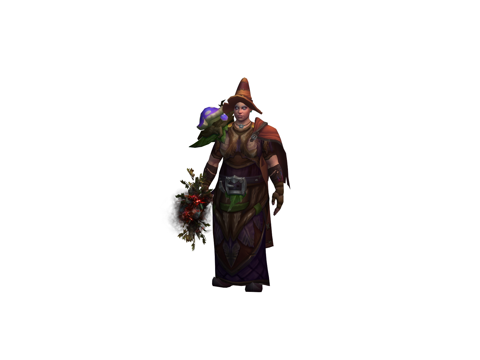 Babushkah 3D character render
