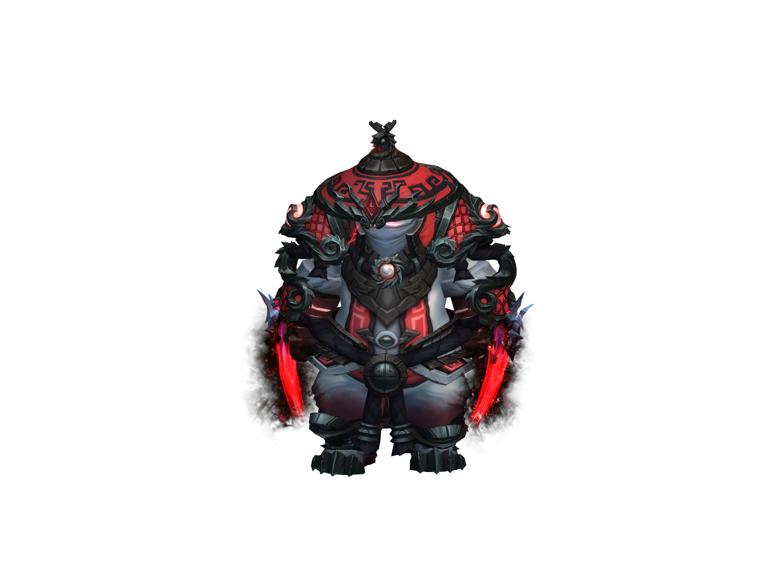 Kungfussion 3D character render