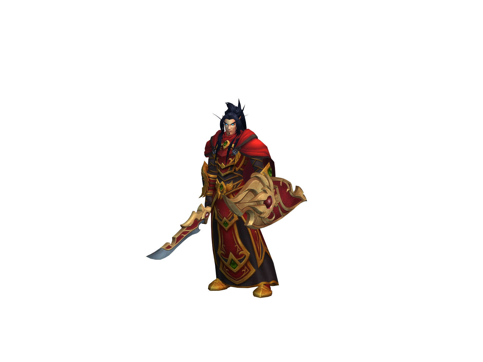 Theryndor 3D character render